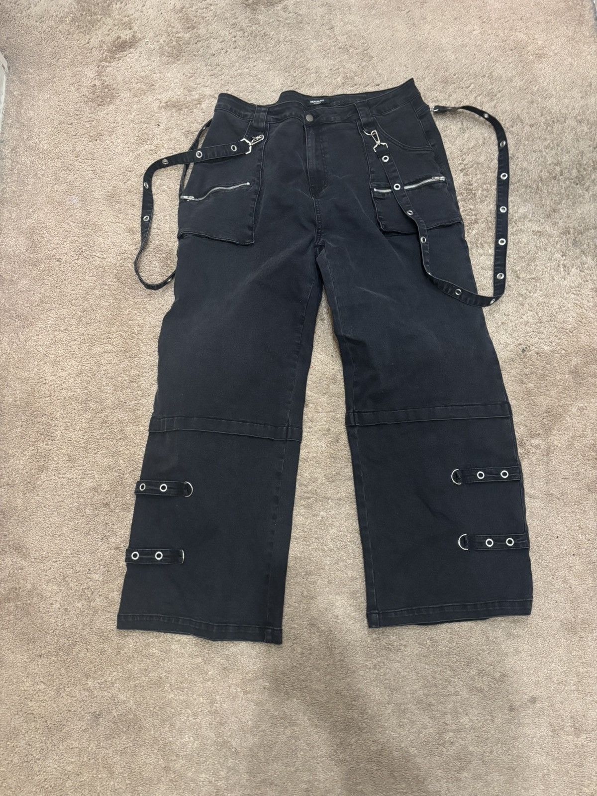 Other Black 2000s baggy jeans Size US 36 / EU 52 - 1 Thumbnail