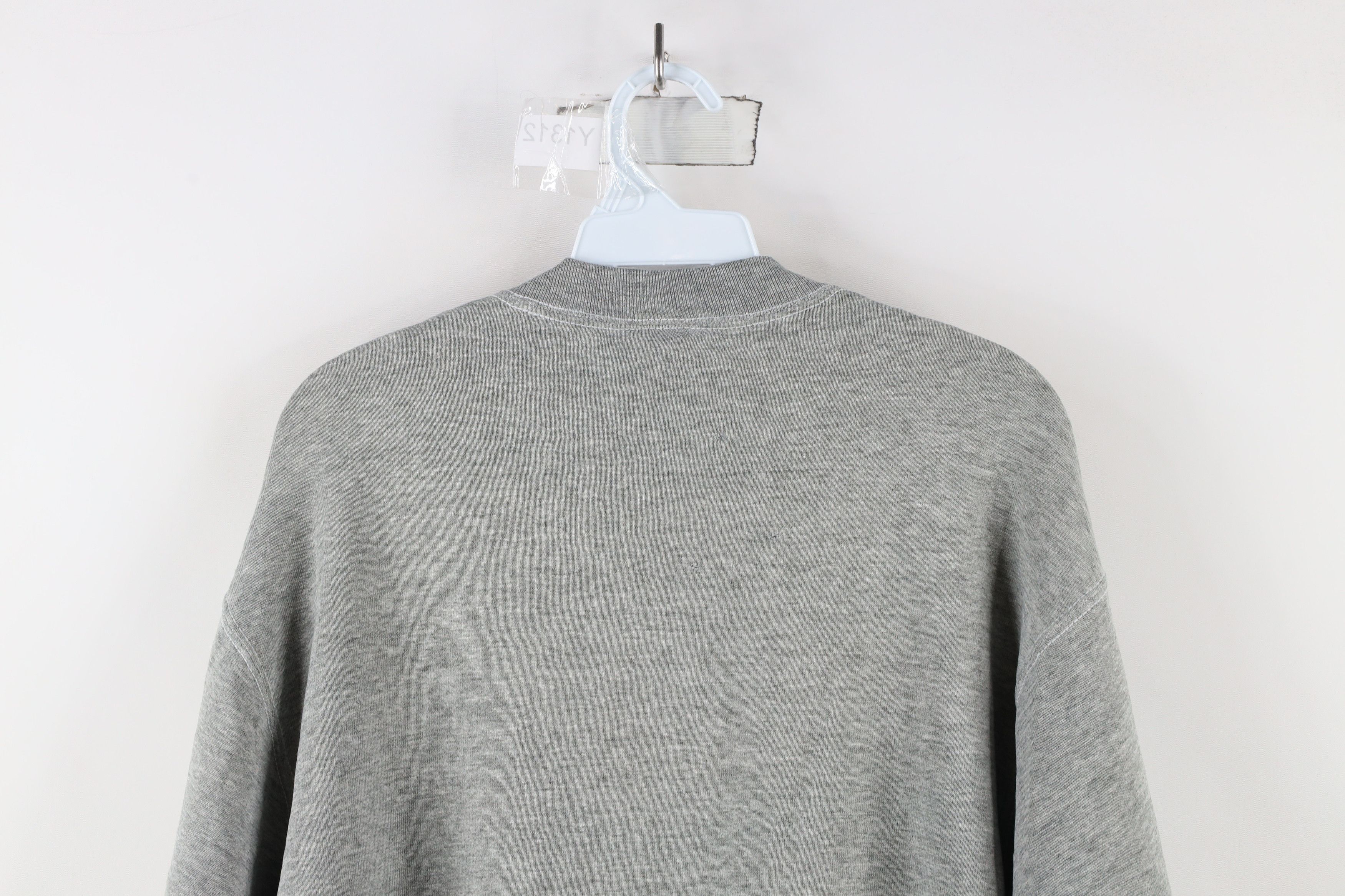 Vintage Vintage 90s Wilson Spell Crewneck Sweatshirt Heather Gray Size US M / EU 48-50 / 2 - 12 Thumbnail