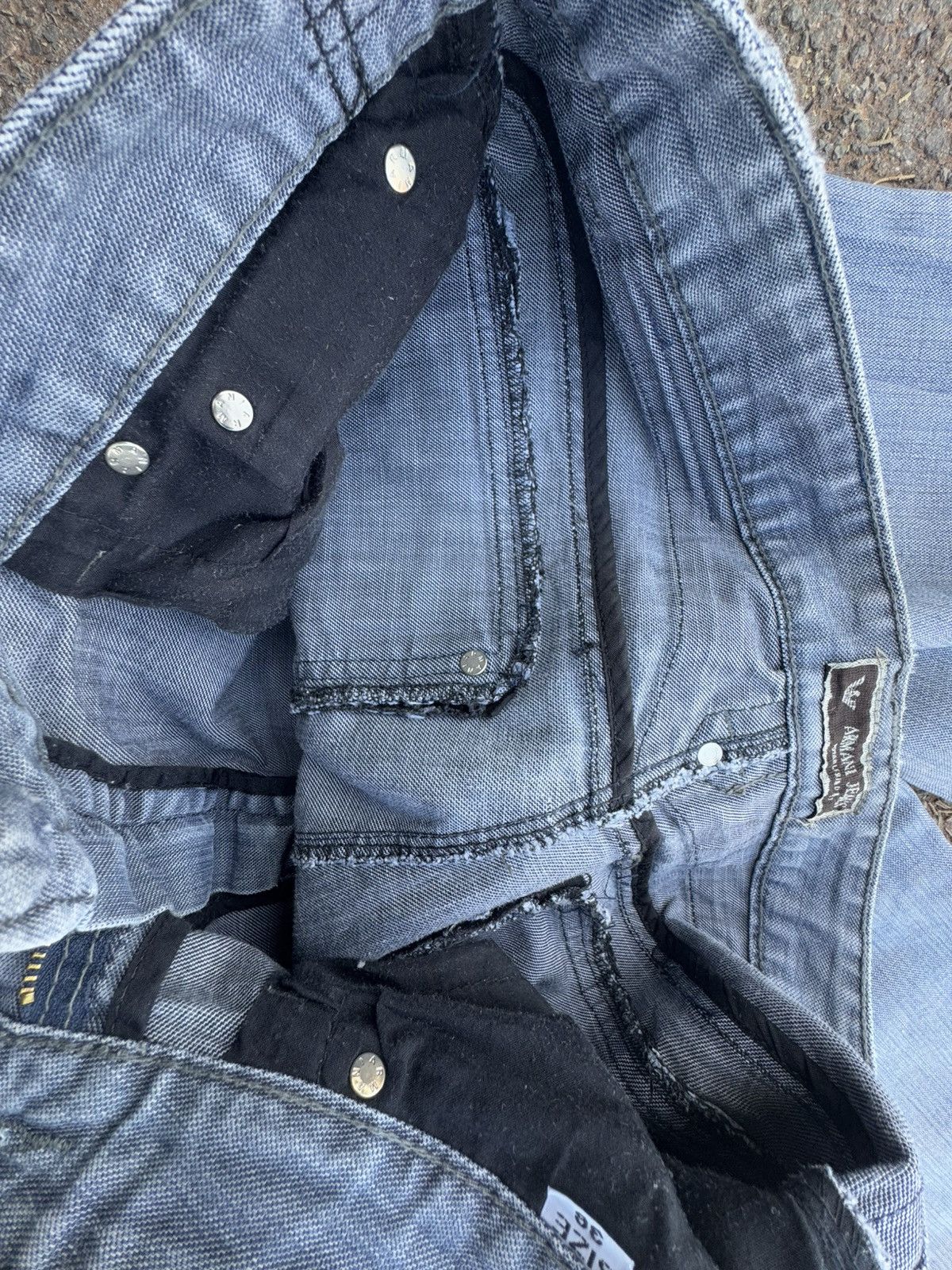 Armani × Emporio Armani × Vintage Vintage armani Emporio Jnrio Jeans size 36 Size US 36 / EU 52 - 17 Thumbnail