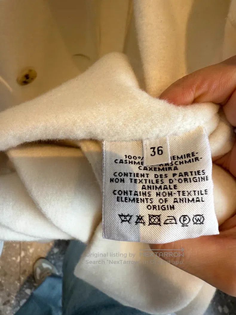 Hermes Hermes Full cashmere lapel coat Size XS / US 0-2 / IT 36-38 - 4 Thumbnail