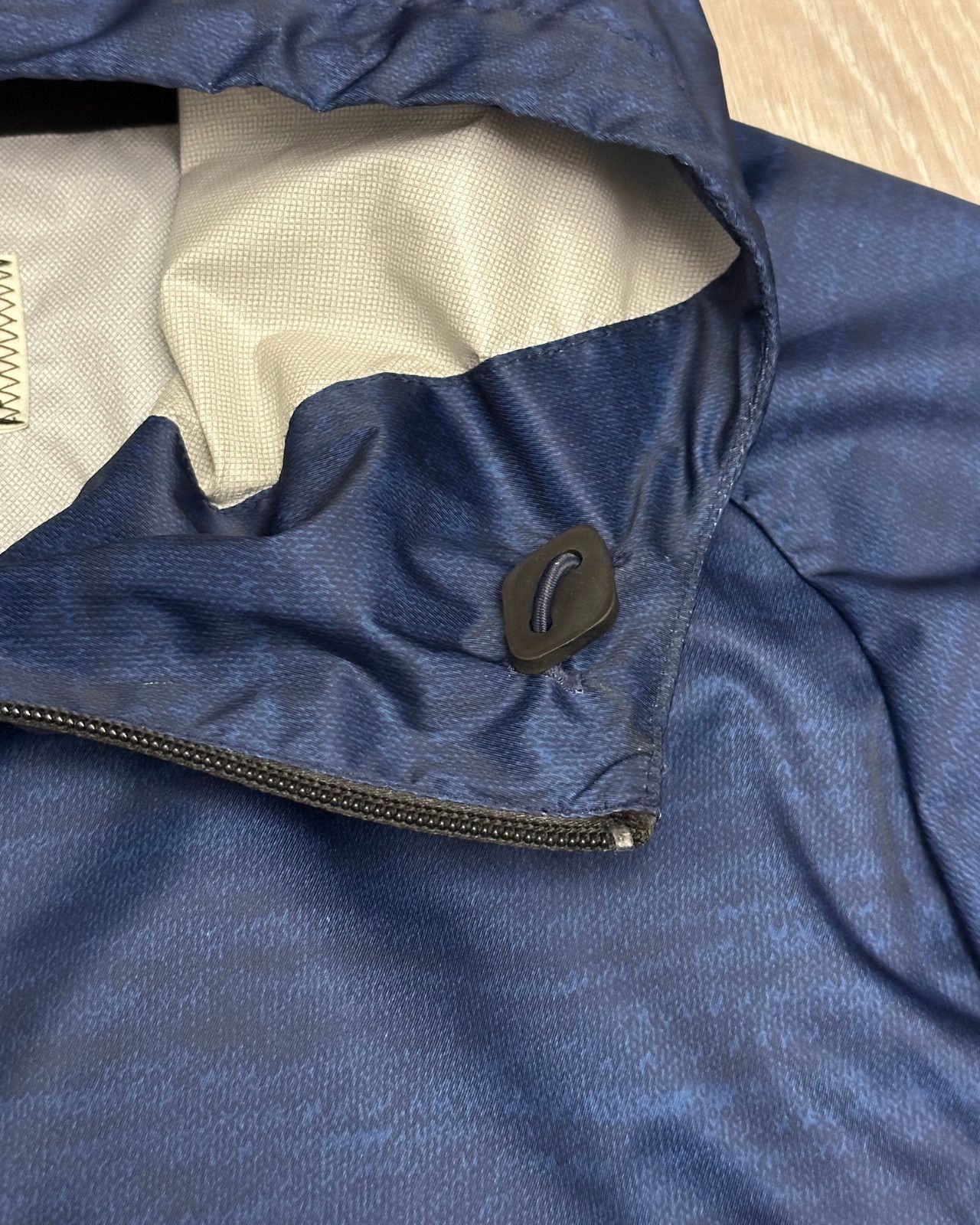 Reigning Champ Reigning Champ Blue Printed Windbreaker Jacket - Medium Size US M / EU 48-50 / 2 - 6 Thumbnail