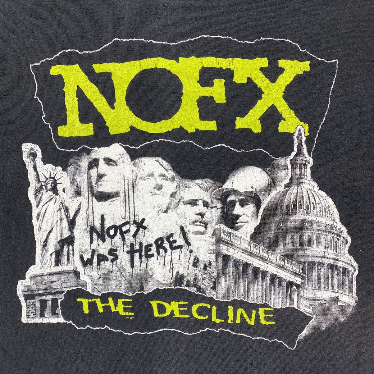 Band Tees × Vintage Vintage 00's NOFX The Decline Album Punk Rock Band Tee Size US S / EU 44-46 / 1 - 3 Thumbnail