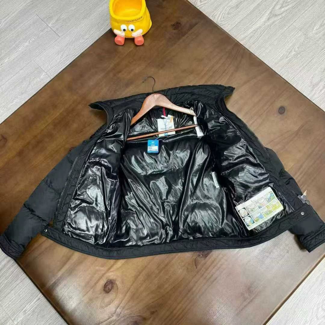 Moncler Moncler Black Sleeve Logo Cotton Jacket Women's Size 1 Size M / US 6-8 / IT 42-44 - 3 Thumbnail