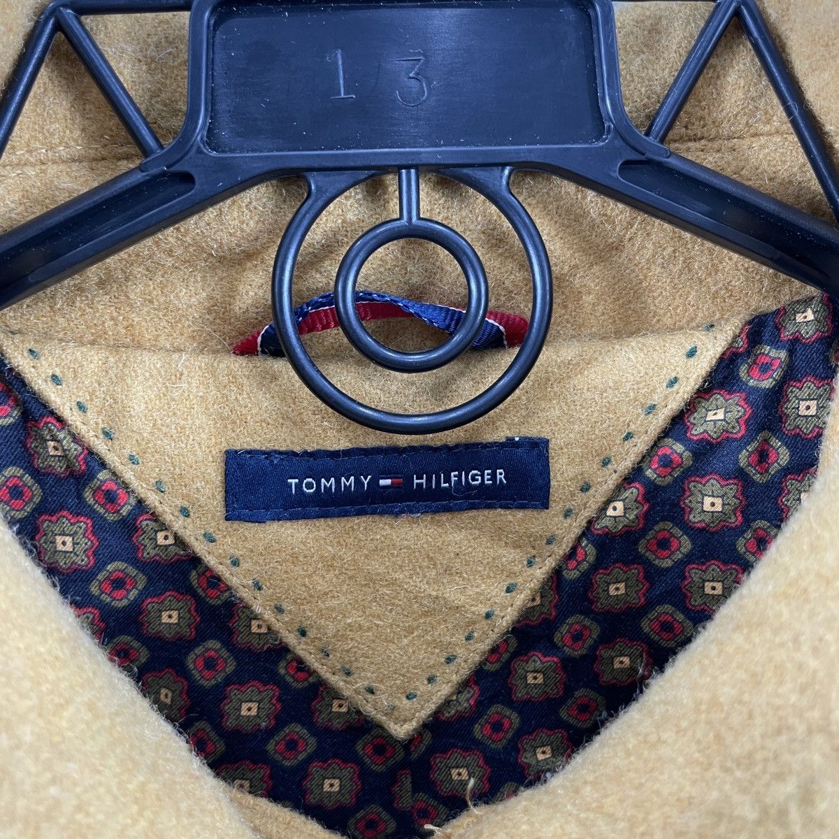 Tommy Hilfiger × Vintage Vintage Tommy Hilfiger Wool Jacket Size M / US 6-8 / IT 42-44 - 9 Thumbnail