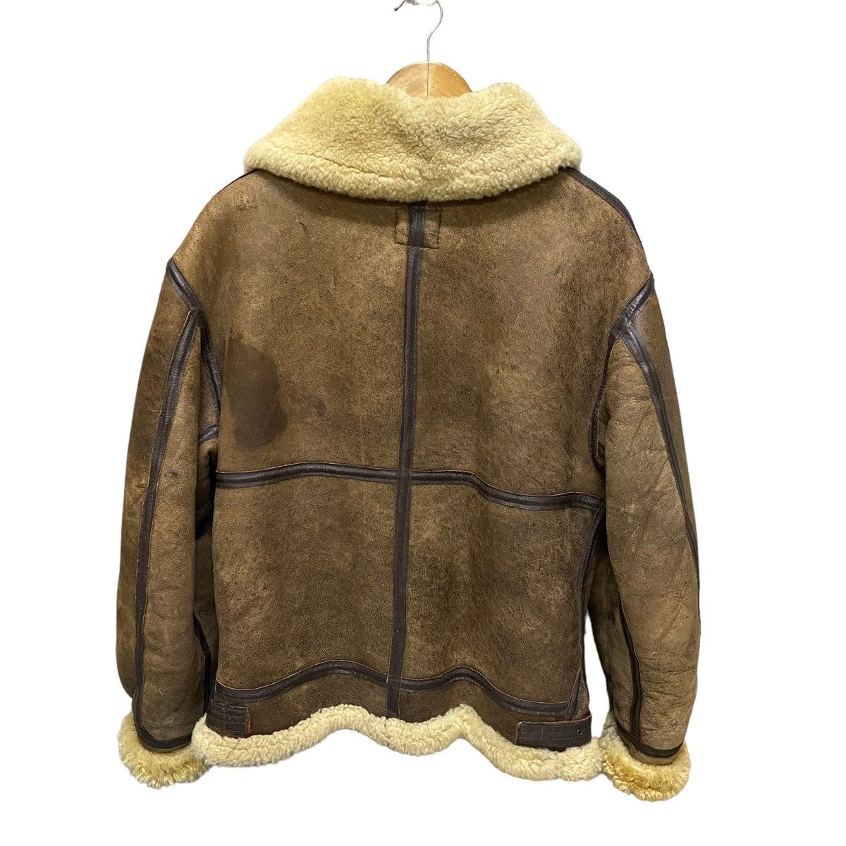 Japanese Brand B3 Orchard Motorcycles Sheepskin Made in USA Size US M / EU 48-50 / 2 - 4 Thumbnail