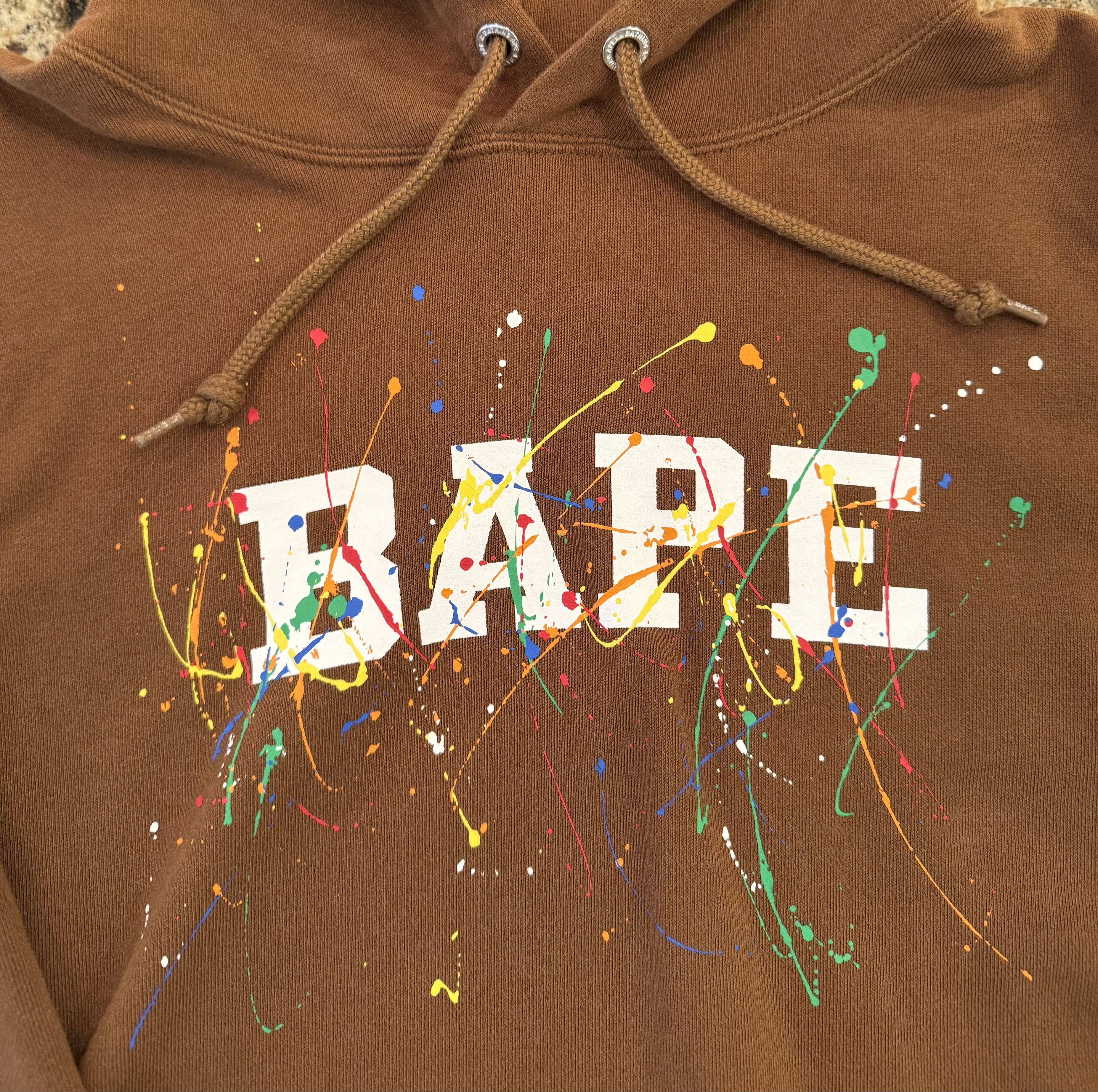 Bape BAPE Paint Splatter Hoodie Size US M / EU 48-50 / 2 - 3 Thumbnail