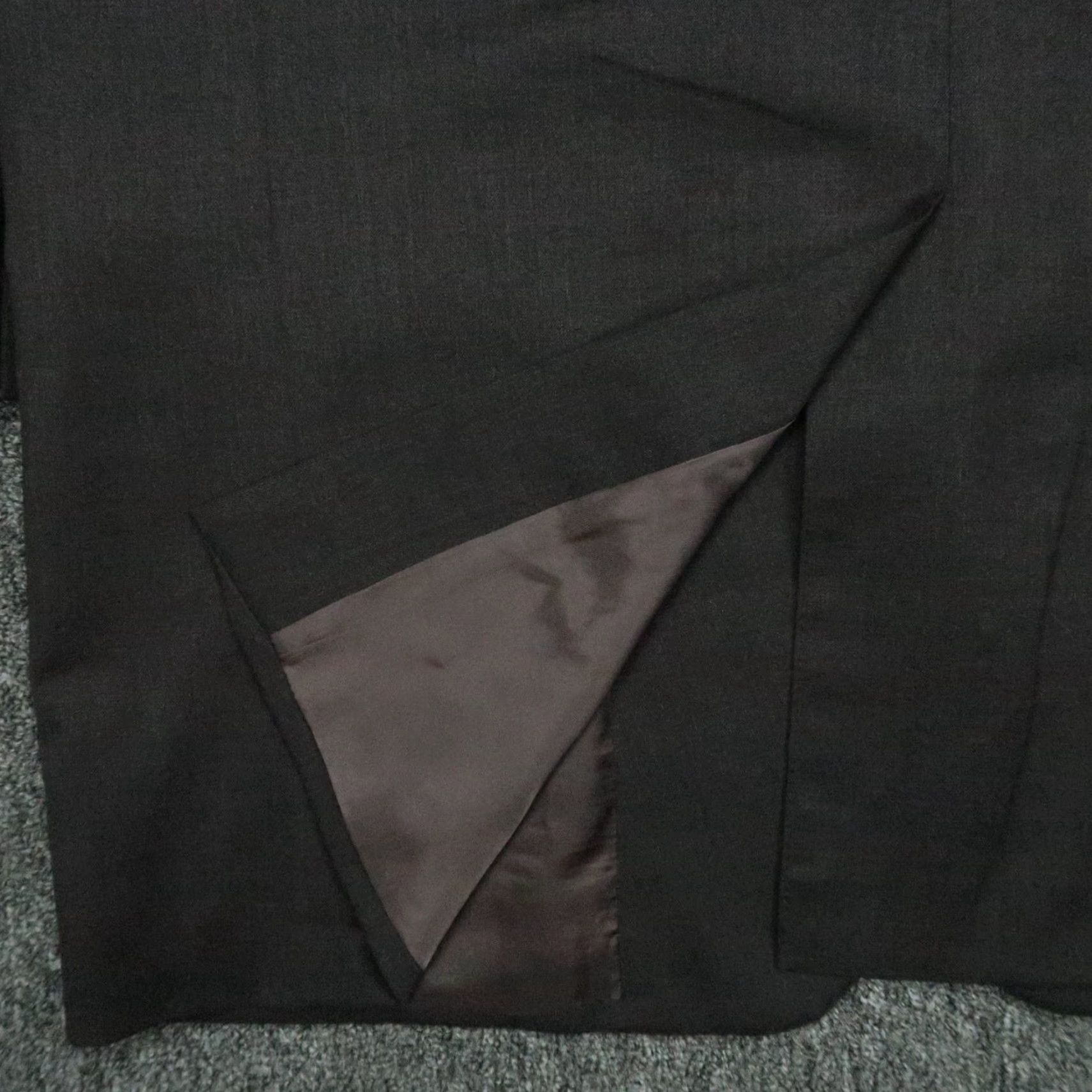 Brooks Brothers VINTAGE Brooks Brothers Blazer Mens Single-Breasted 2 Button Gray 1818 Regent Wool 44L Regular Adult Mens Clothing Size 44R - 7 Thumbnail