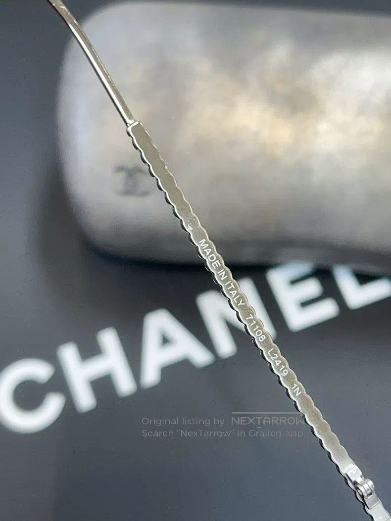 Chanel Chanel Diamond-rimmed sunglasses and sunglasses Size ONE SIZE - 4 Thumbnail