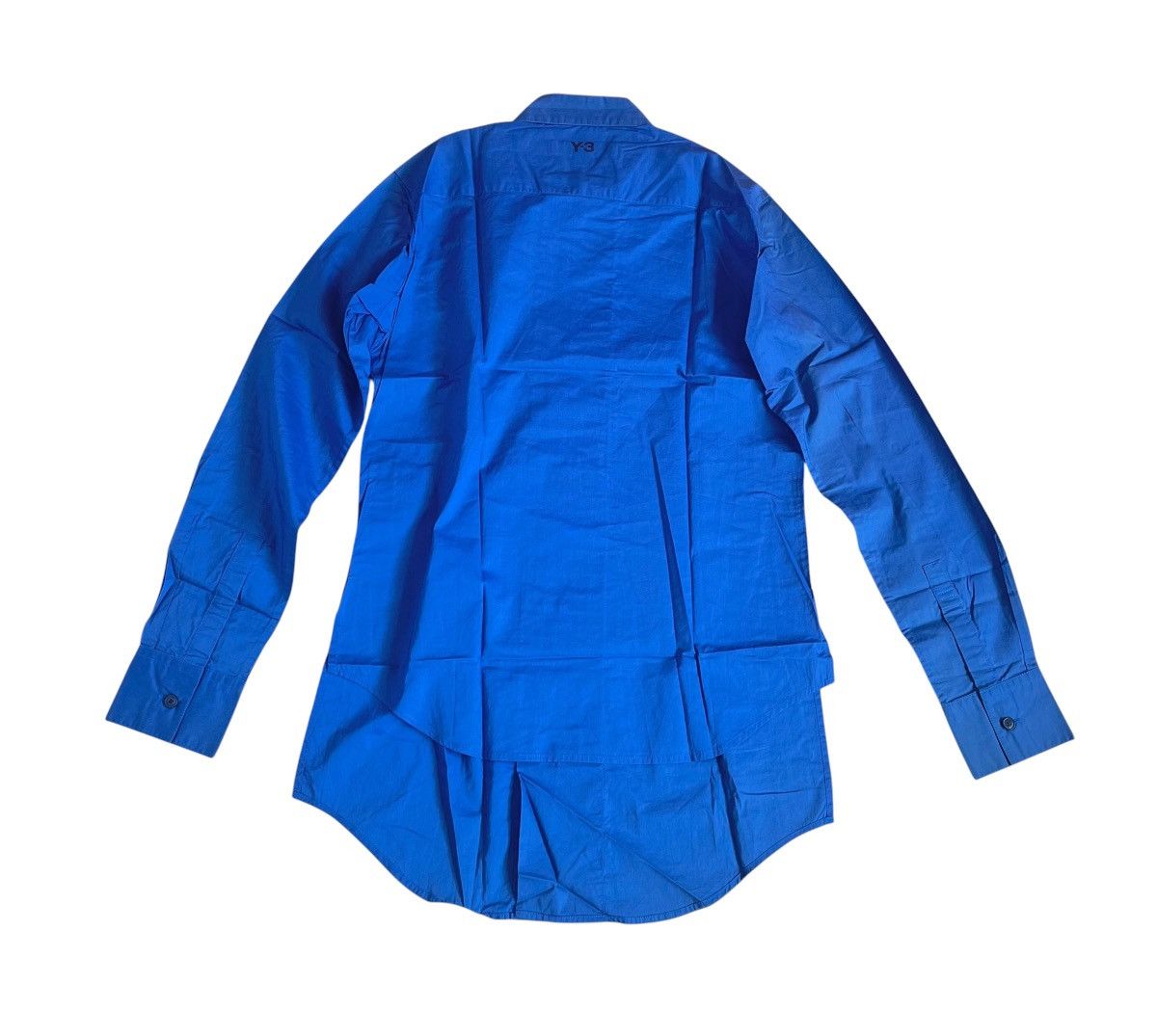 Yohji Yamamoto Yohji yamamoto y-3 classic blue button up shirt Size US S / EU 44-46 / 1 - 9 Thumbnail