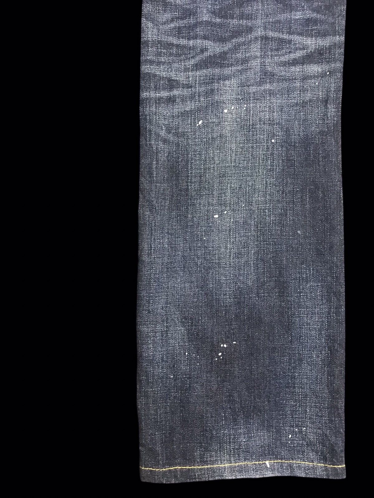 Japanese Brand 💥DENIM ART💥BACK NUMBER JAPAN DISTRESSED PAINTER DENIM F140 Size US 32 / EU 48 - 14 Thumbnail