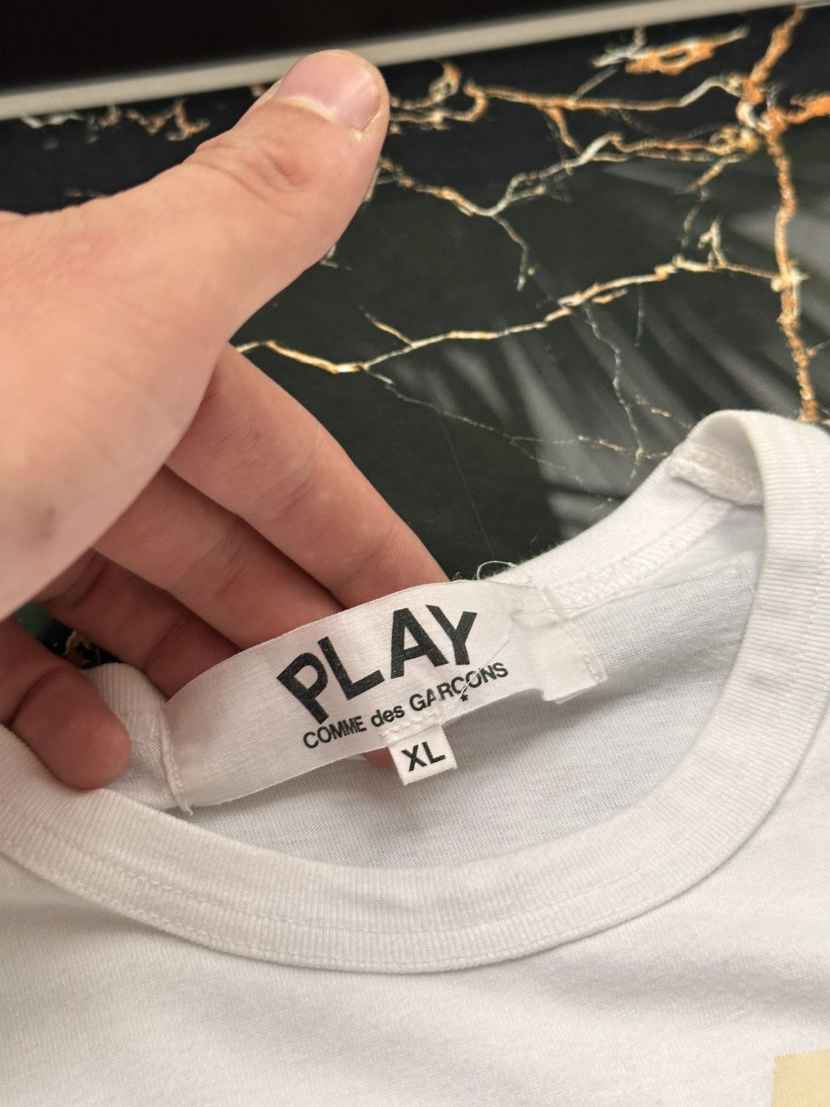 Comme des Garcons × Vintage CDG VINTAGE BIG LOGO STREETWEAR LUXURY T-SHIRT Size US M / EU 48-50 / 2 - 4 Thumbnail