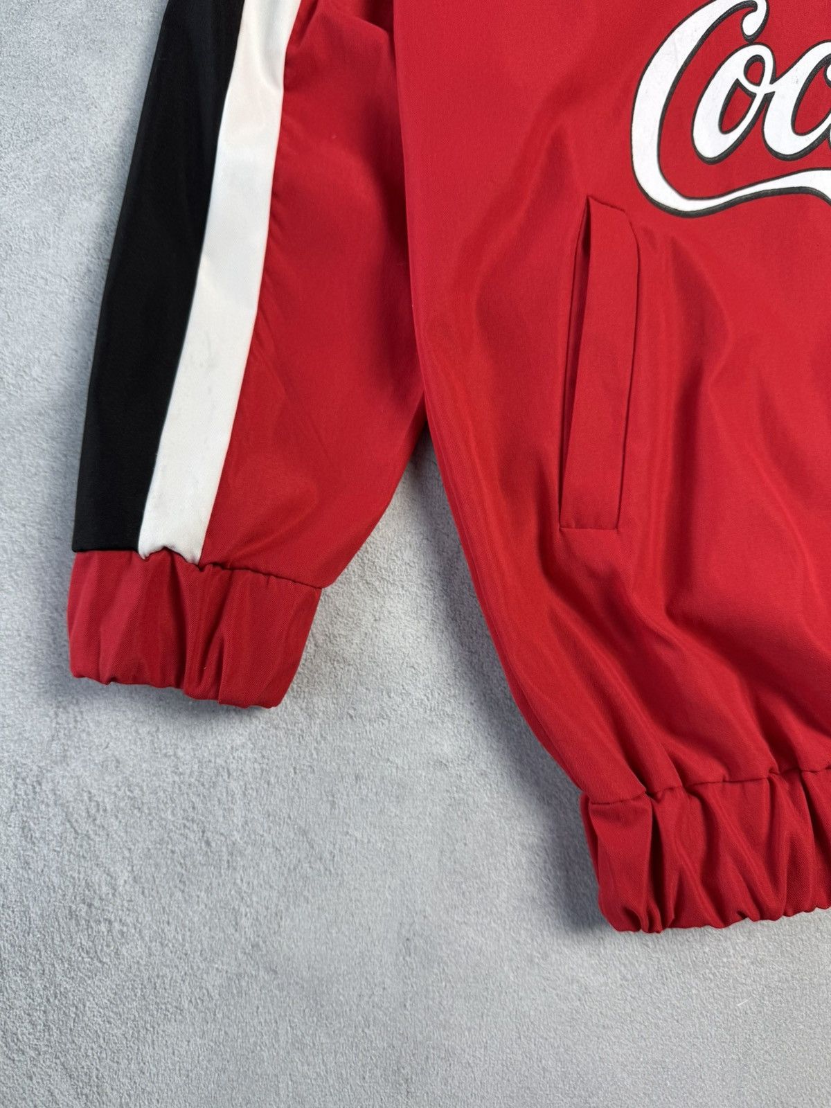 Other Coca Cola NASCAR Zip Up Bomber Jacket Size US M / EU 48-50 / 2 - 7 Thumbnail
