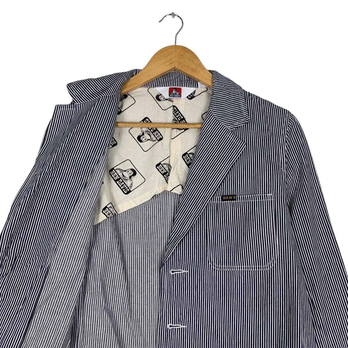Ben Davis BEN DAVIS Hickory Striped Casual Jacket #1077-C49 Size US M / EU 48-50 / 2 - 10 Thumbnail