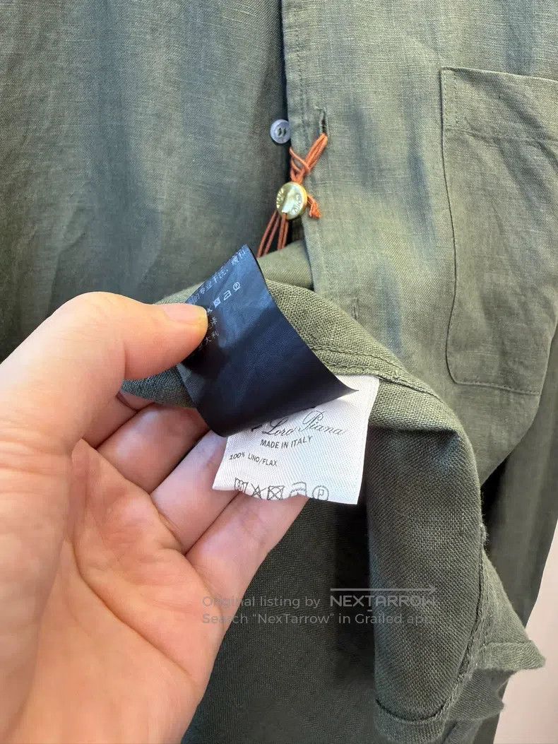 Loro Piana Loro Piana 25 Models of Men's Linen Shirt Size US S / EU 44-46 / 1 - 6 Thumbnail