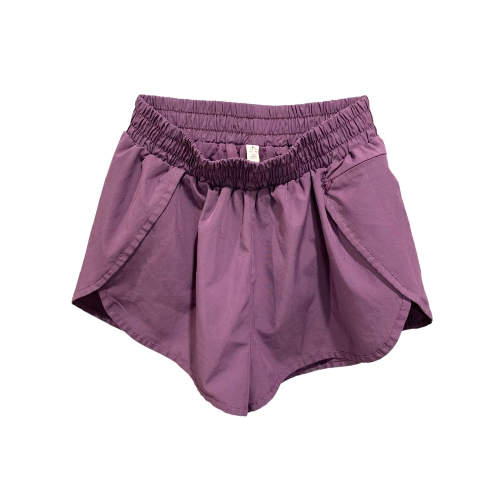 Vintage Sunzel Purple Womens Running Shorts Undershorts Zip Pocket Size 6 Size 28" / US 6 / IT 42 - 2 Thumbnail