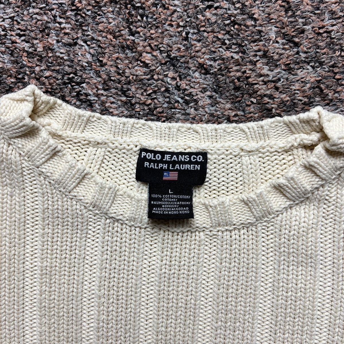 Polo Ralph Lauren × Vintage Vintage Polo Jeans Ralph Lauren Sweater Size US XL / EU 56 / 4 - 6 Thumbnail