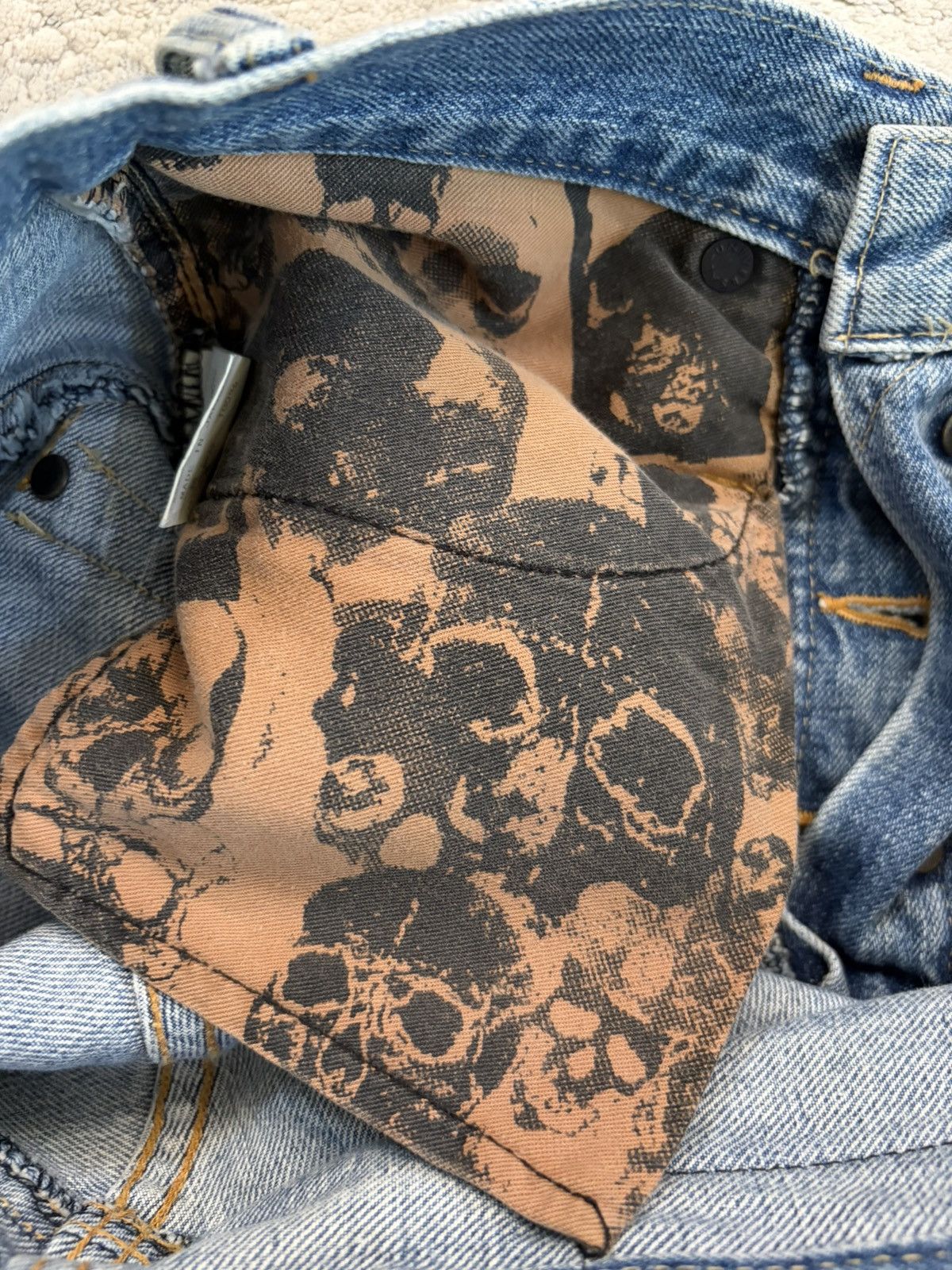 Le Grande Bleu (L.G.B.) LGB Lazy Wolf Denim Light Wash Size US 30 / EU 46 - 11 Thumbnail