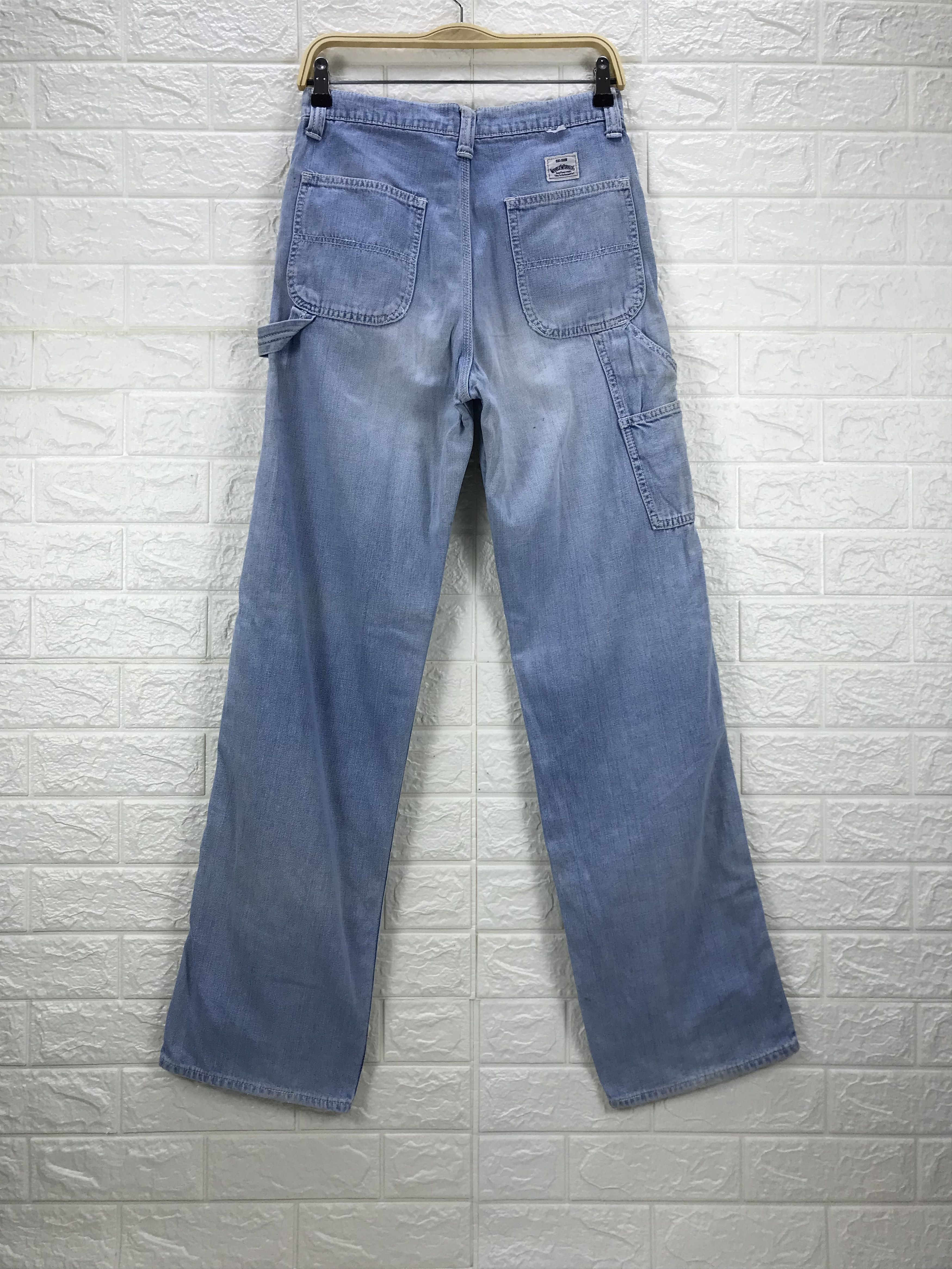 Big John Vintage Big John Light Wash Carpenter Jeans Size US 29 - 1 Thumbnail