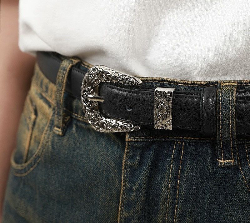 Japanese Brand × Vintage Outdoor retro fashion paisleys buckle belt Size ONE SIZE - 1 Thumbnail