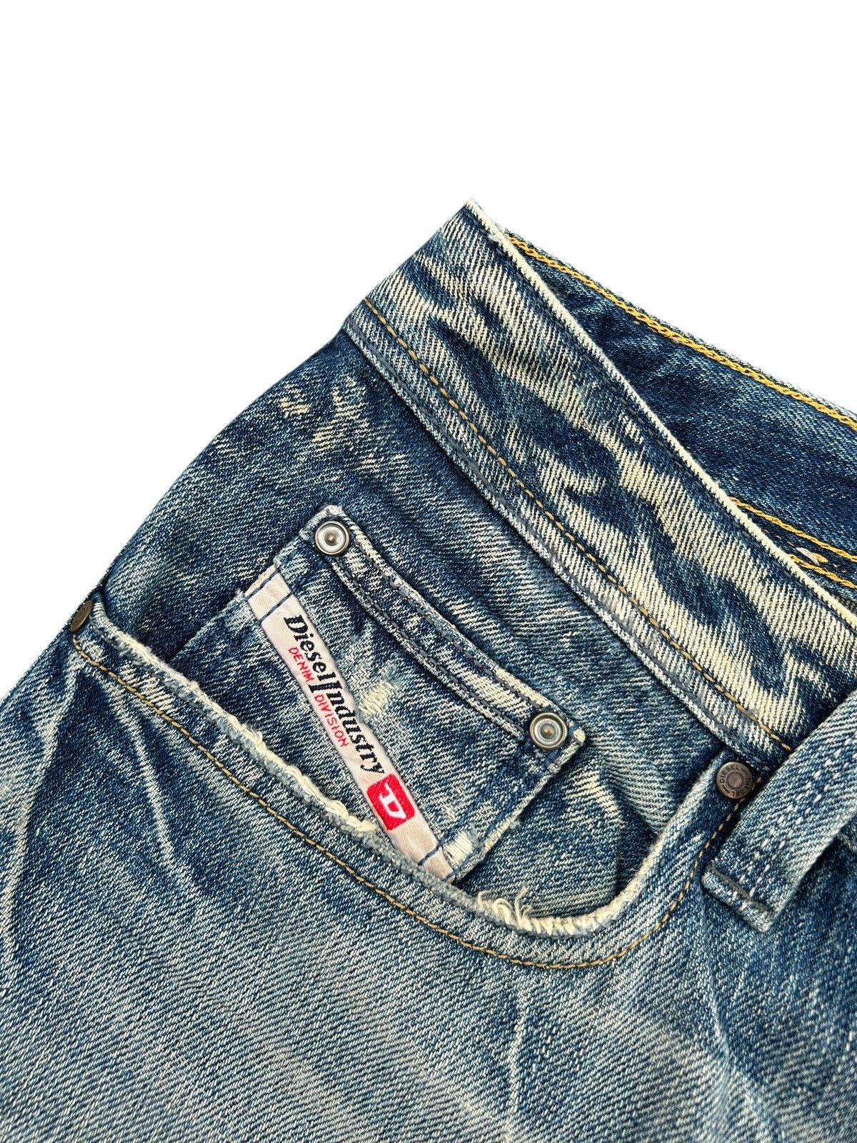 Kapital Vintage Diesel Rusty Faded Mudwash Distressed Denim Jeans Size US 33 - 8 Thumbnail
