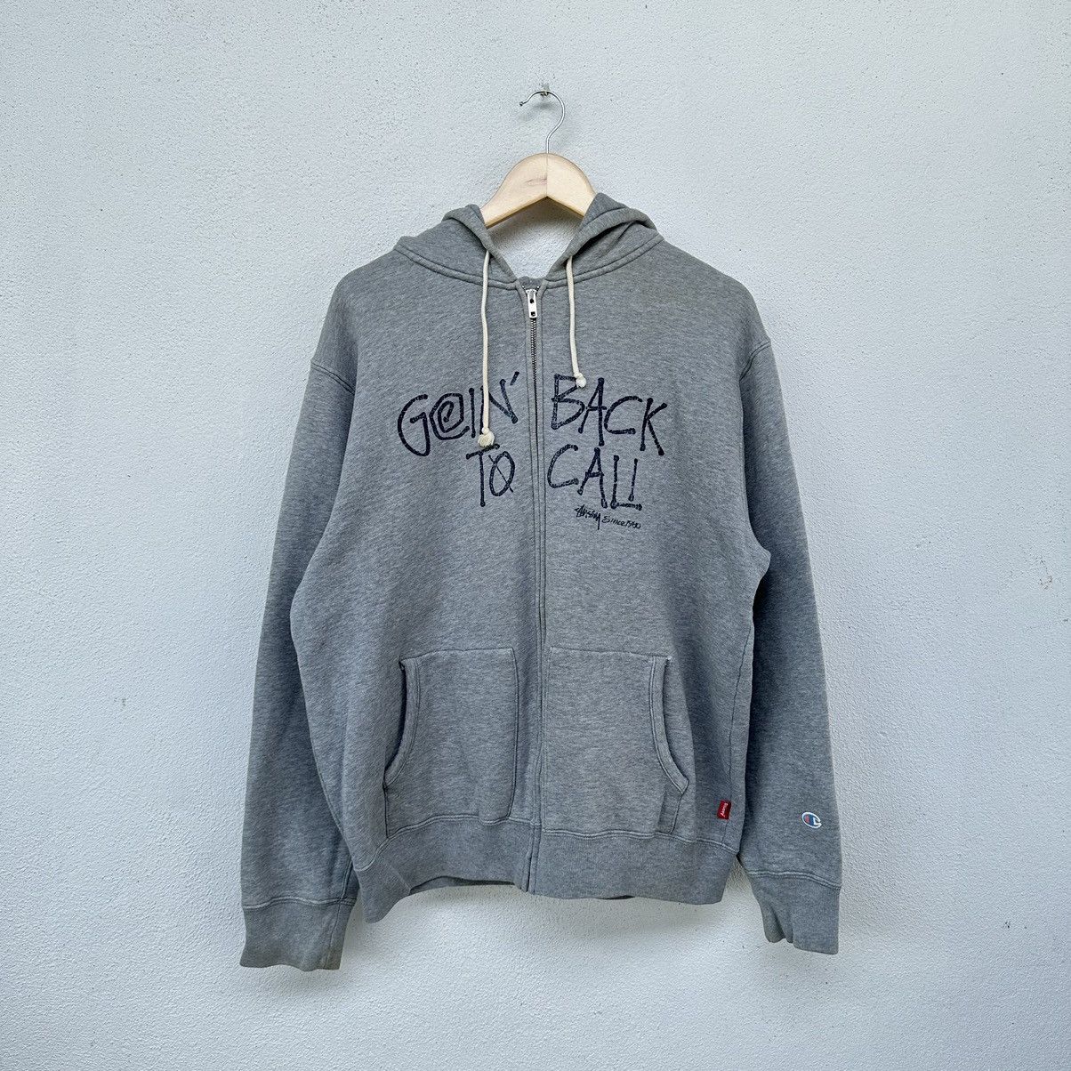 Champion × Stussy Stussy Sport x Champion Hoodie #G | Grailed