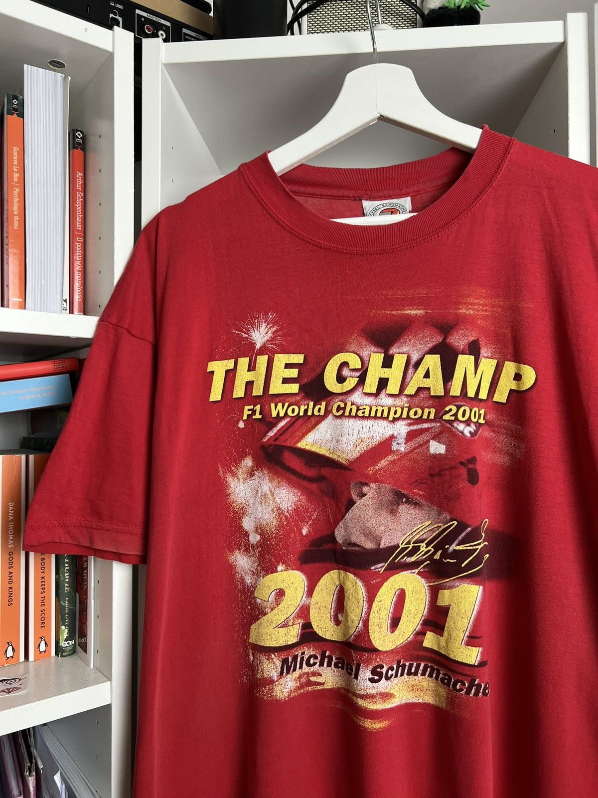 Ferrari × Formula 1 × Vintage Vintage 2001 Michael schumacher f1 ferrari world champion tee Size US XL / EU 56 / 4 - 3 Thumbnail