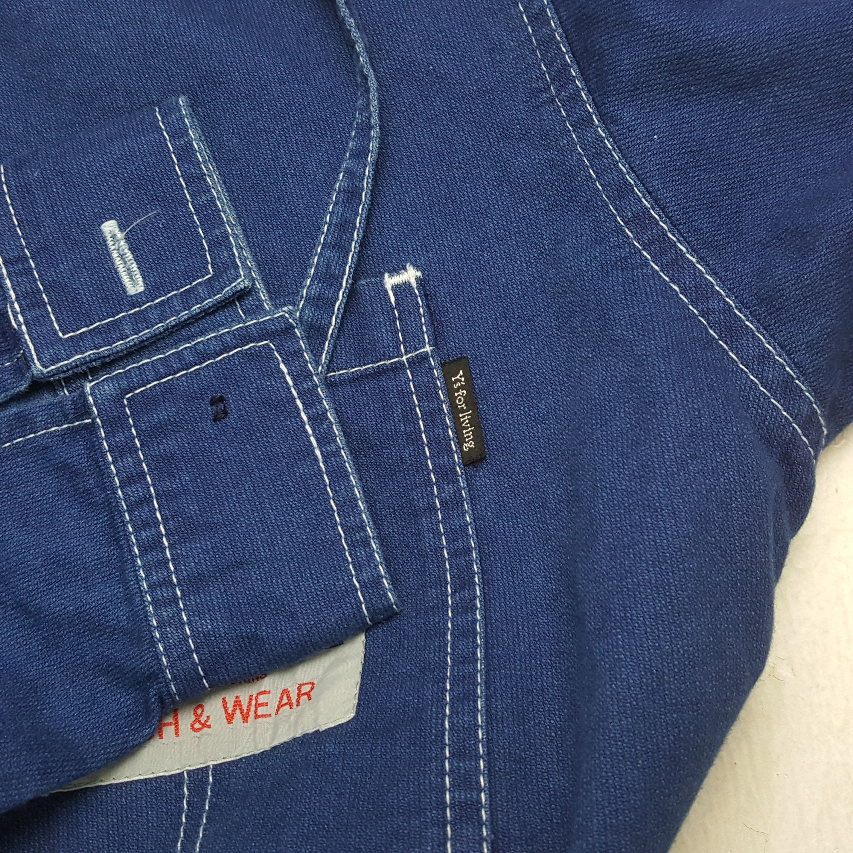 Vintage × Y's × Yohji Yamamoto Vintage Y'S FOR LIVING by YOHJI YAMAMOTO Designer Jacket Size US XL / EU 56 / 4 - 10 Thumbnail