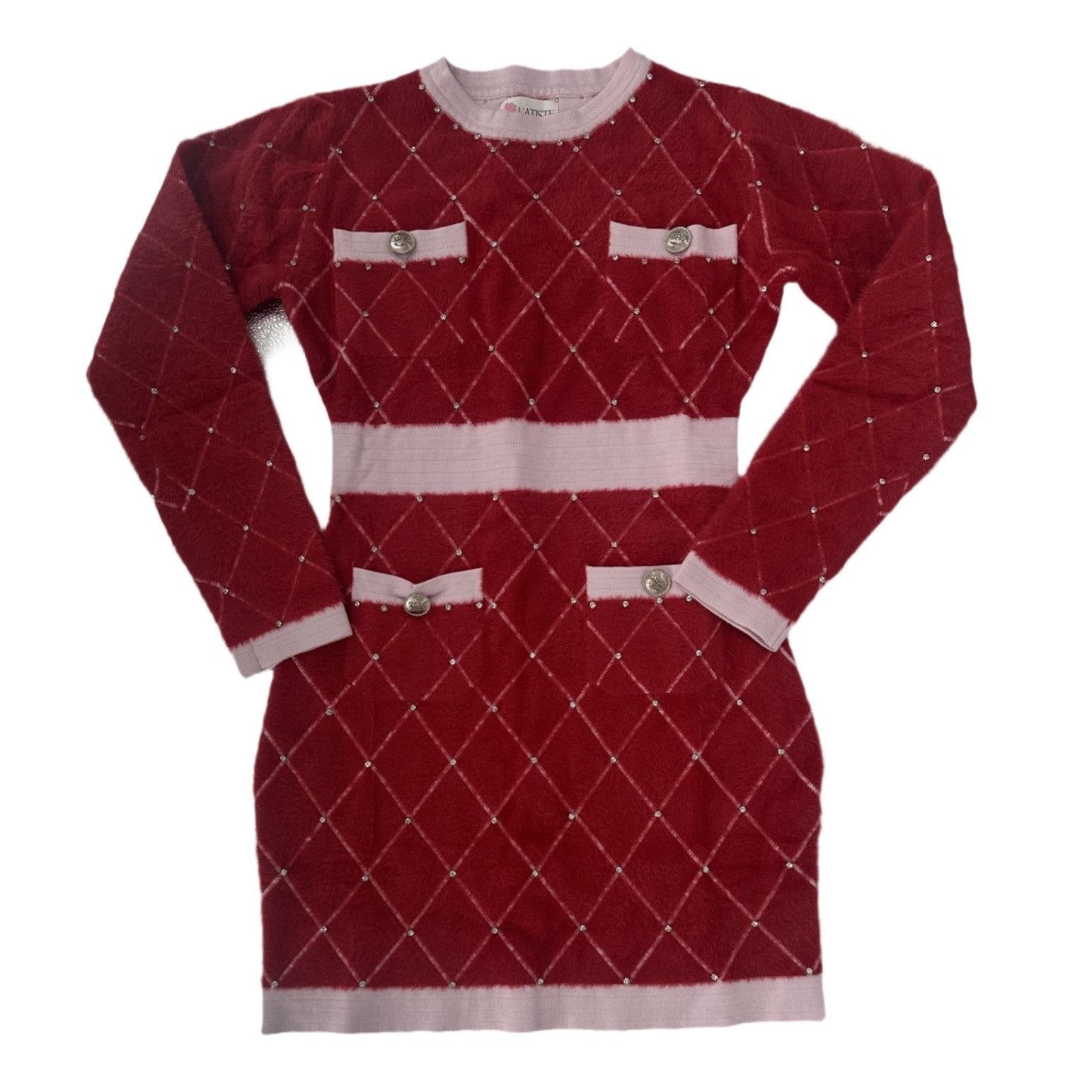 Other NWT Women's Long Sleeve Front Pocket Coloblock Studs Detaile Size M / US 6-8 / IT 42-44 - 6 Thumbnail
