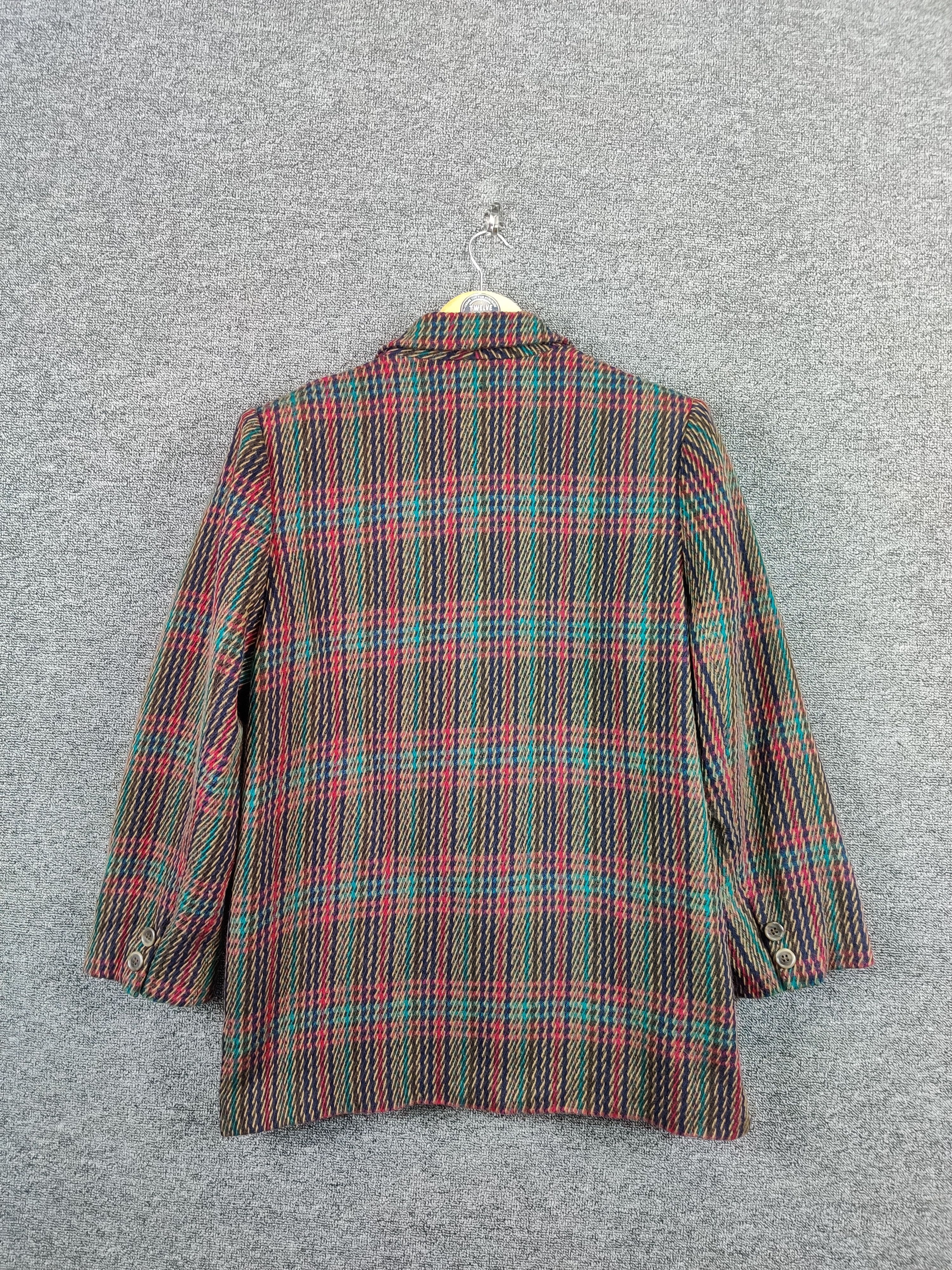 Japanese Brand Vintage Roman Roselina Double Breasted Blazer Coat Size US M / EU 48-50 / 2 - 5 Thumbnail