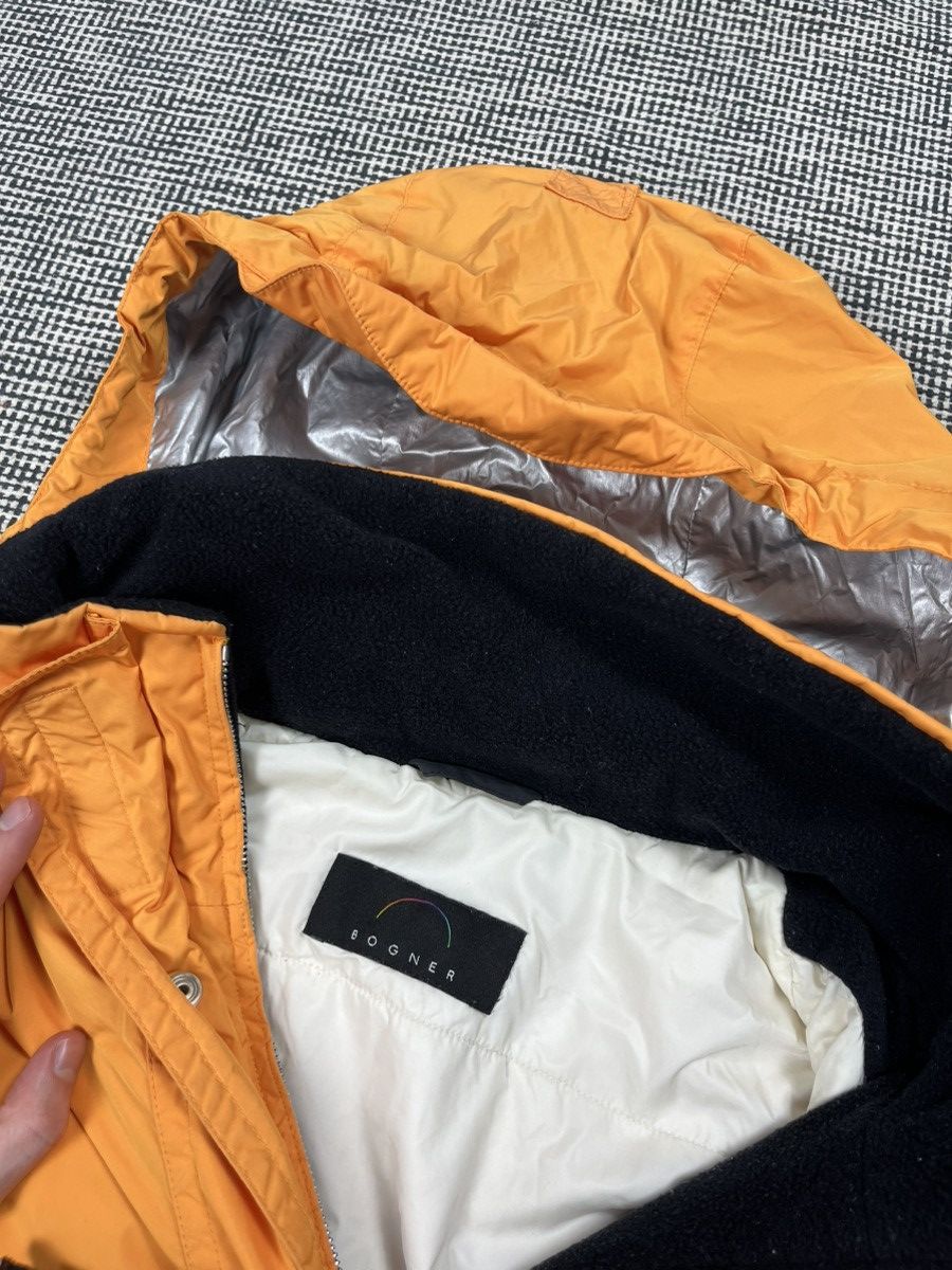 Bogner rare Bogner arctic circle bright orange 3m stripes bomber Size US M / EU 48-50 / 2 - 4 Thumbnail