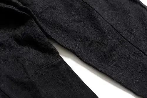 Japanese Brand 20SS Indigo Union Japan Black Patchwork Pants Size US 34 / EU 50 - 2 Thumbnail