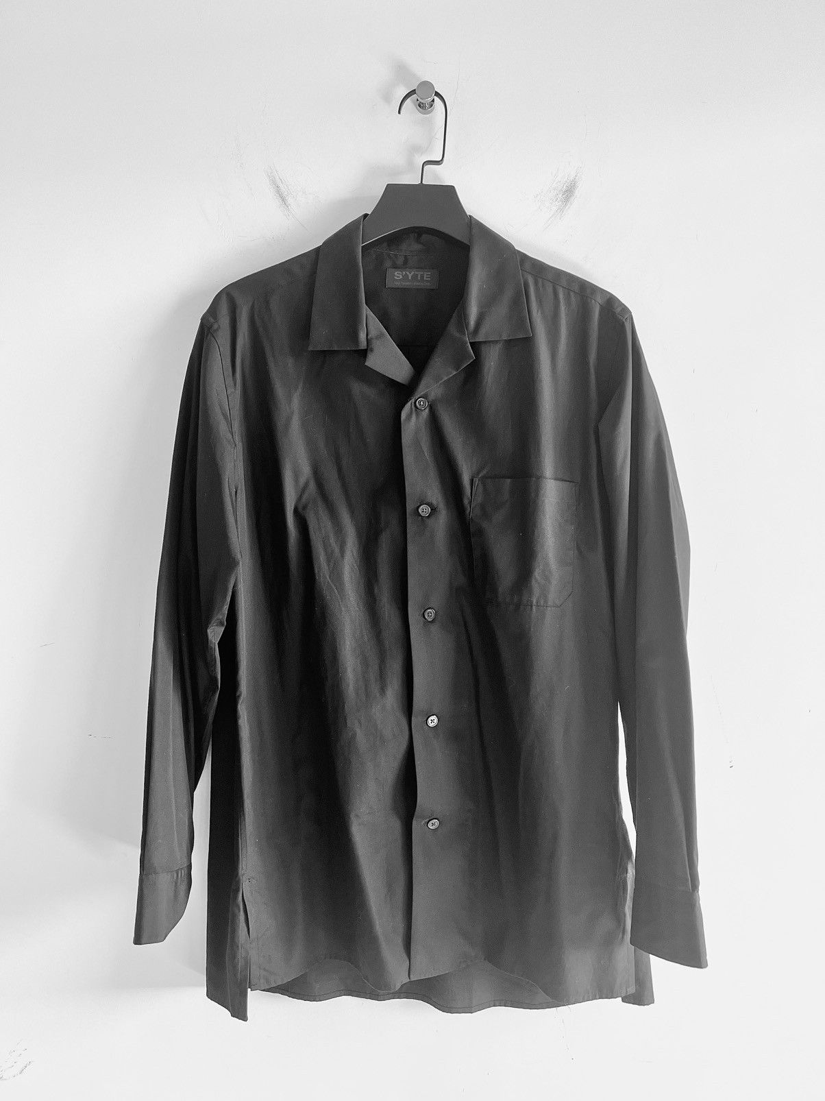 Yohji Yamamoto Yohji Yamamoto S'yte - 00/2 Broad Open Collar Shirt Size US L / EU 52-54 / 3 - 2 Thumbnail