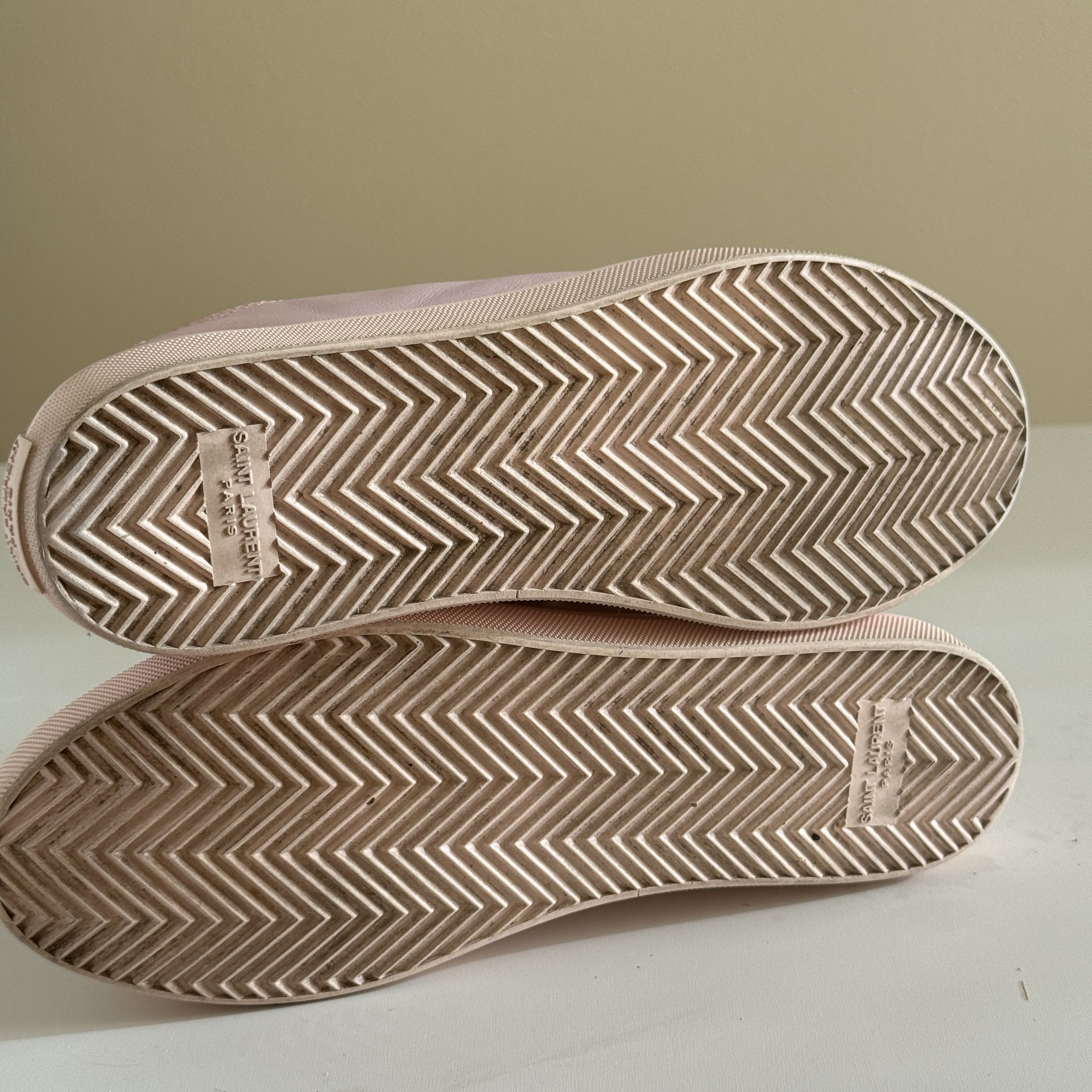 Saint Laurent Paris Saint Laurent Bedford Sneaker shoe Pink sz US 8.5 women Size US 8.5 / IT 38.5 - 11 Thumbnail
