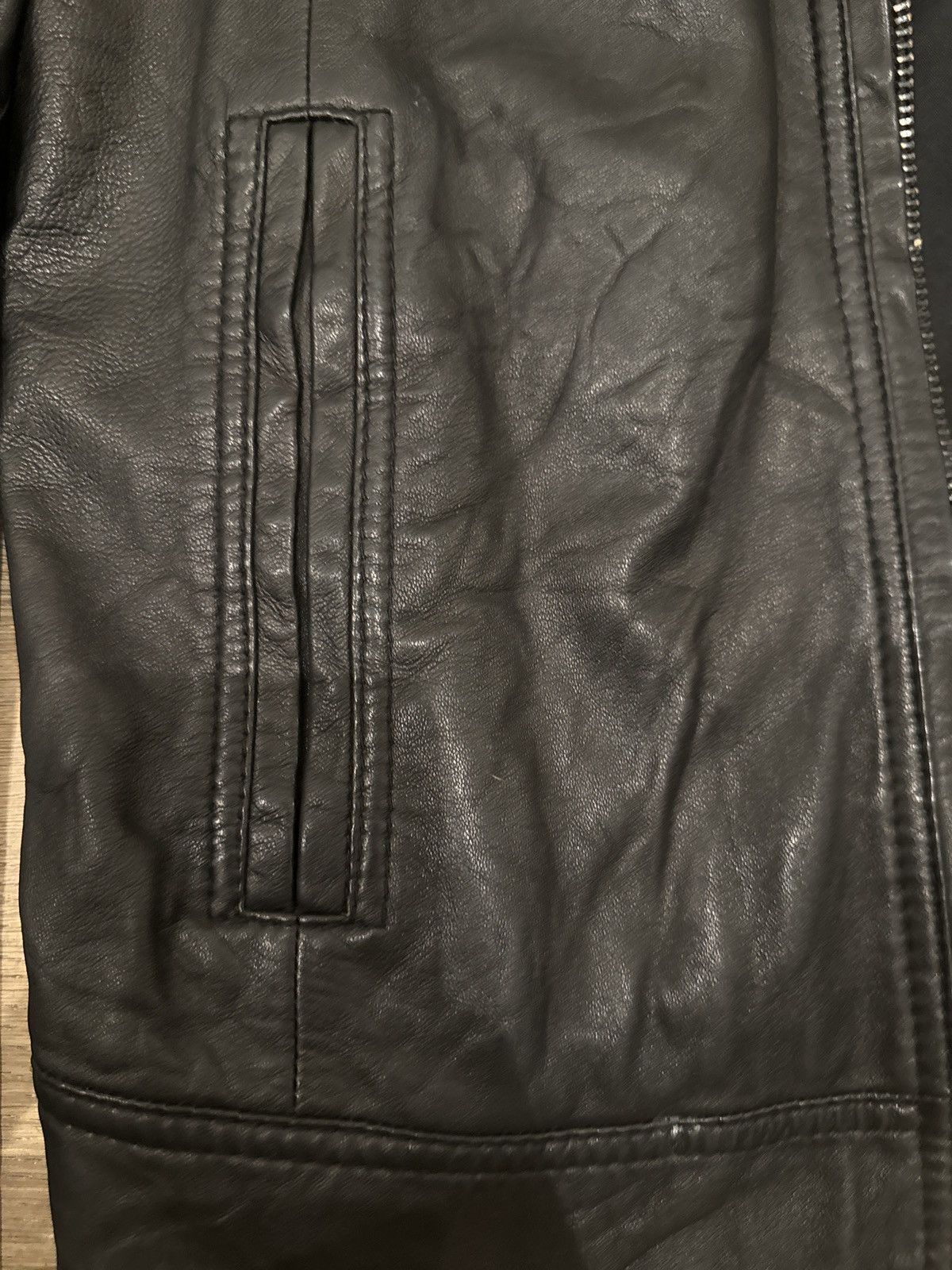 J.Lindeberg J.Lindeberg Black Leather Jacket Size US XL / EU 56 / 4 - 10 Thumbnail