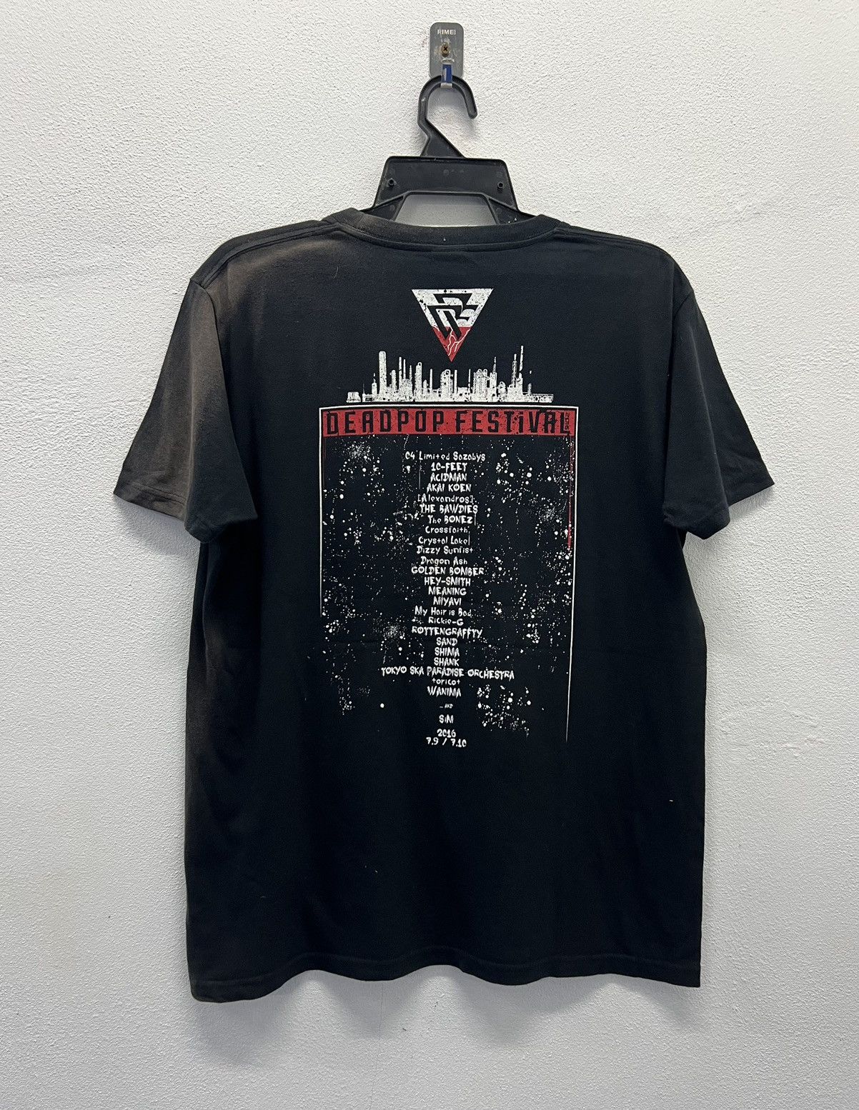 Band Tees × Japanese Brand × Vintage 🔥grailsale🔥 DEAD POP FESTIVAL ROCK TOUR 2016 GRAPHIC SHIRT Size US M / EU 48-50 / 2 - 2 Thumbnail