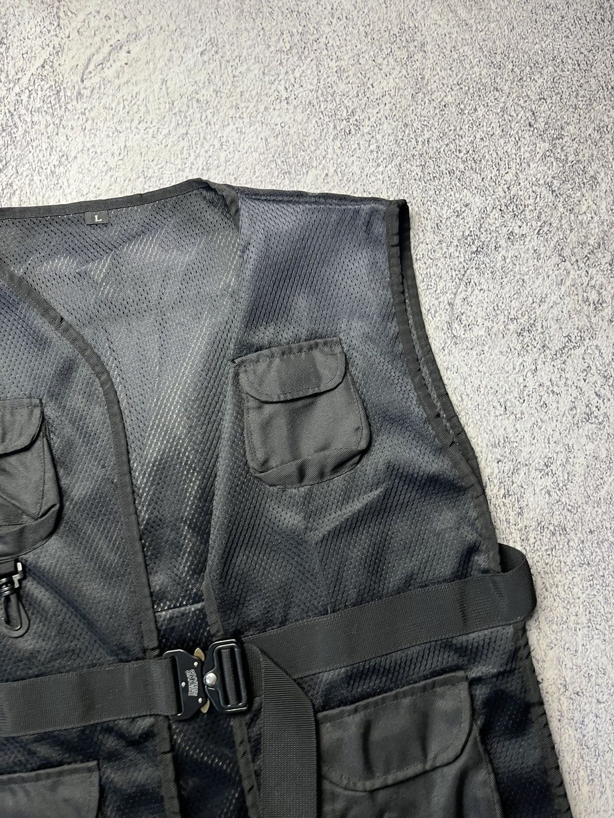 Japanese Brand Vintage Modular tech vest Multi pockets jacket Size US L / EU 52-54 / 3 - 19 Thumbnail