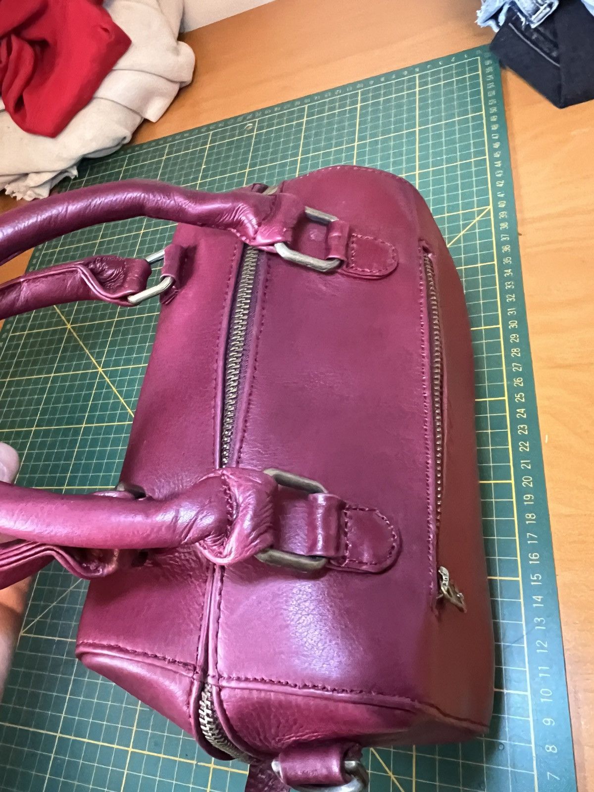 Vintage Vintage Wanderers Travel Co. Mini Turin leather handbag Size ONE SIZE - 9 Thumbnail