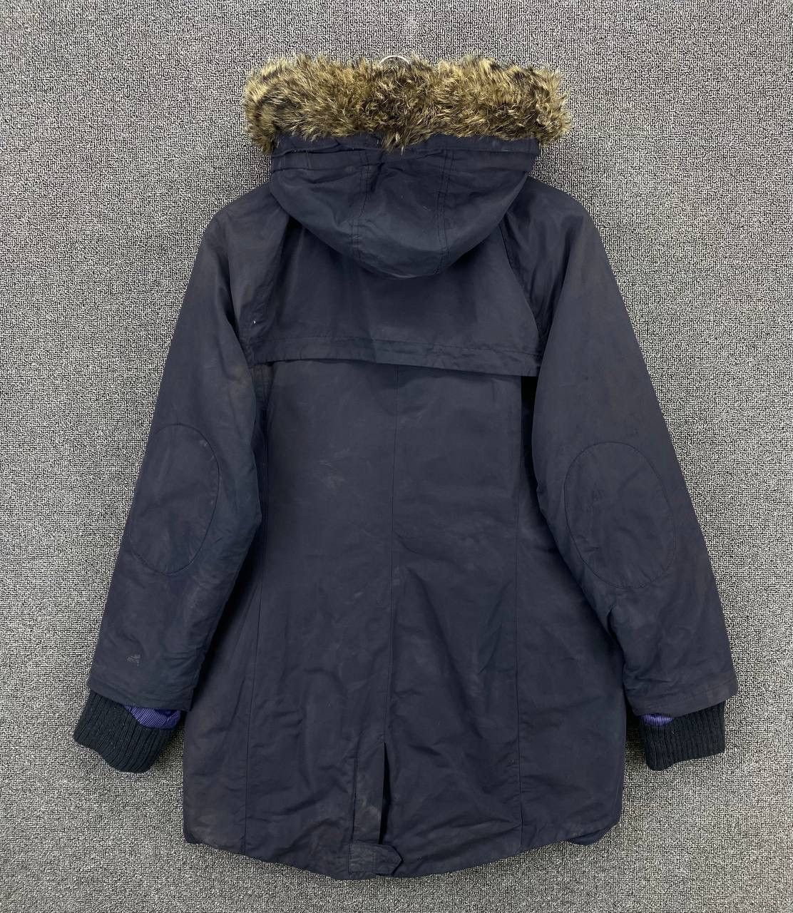 Tommy Hilfiger Vintage Tommy Hilfiger Faux Fur Hoodie Long Jacket Size M / US 6-8 / IT 42-44 - 15 Thumbnail