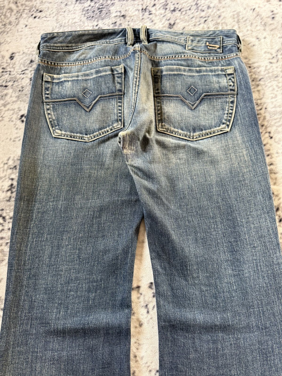 Diesel Diesel Fade Wash Zatiny Flared Jeans Italy Made Size US 34 / EU 50 - 12 Thumbnail