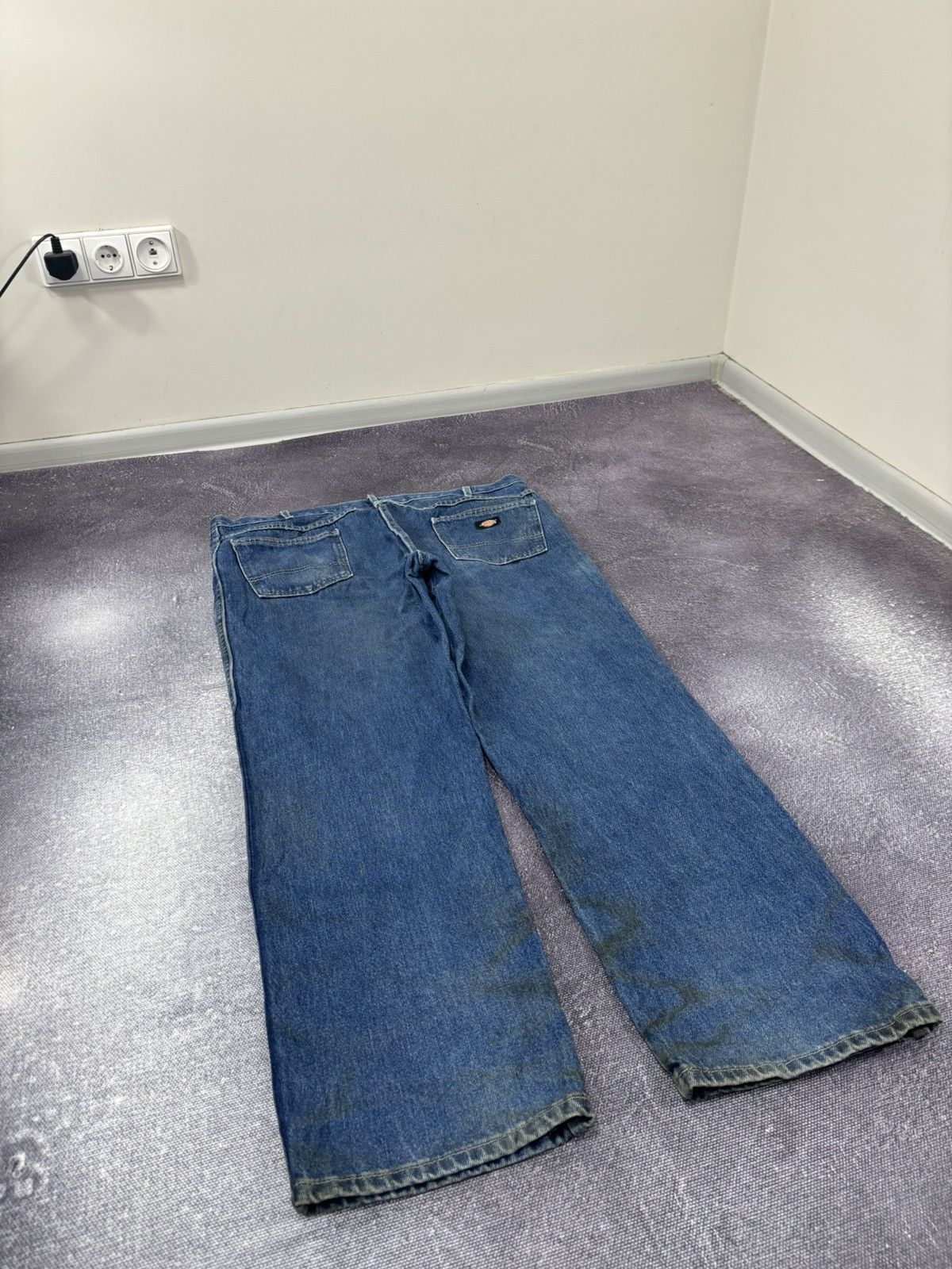 Dickies Vintage Dickies Work Blue Denim USA Hype Baggy Jeans Size US 42 / EU 58 - 4 Thumbnail
