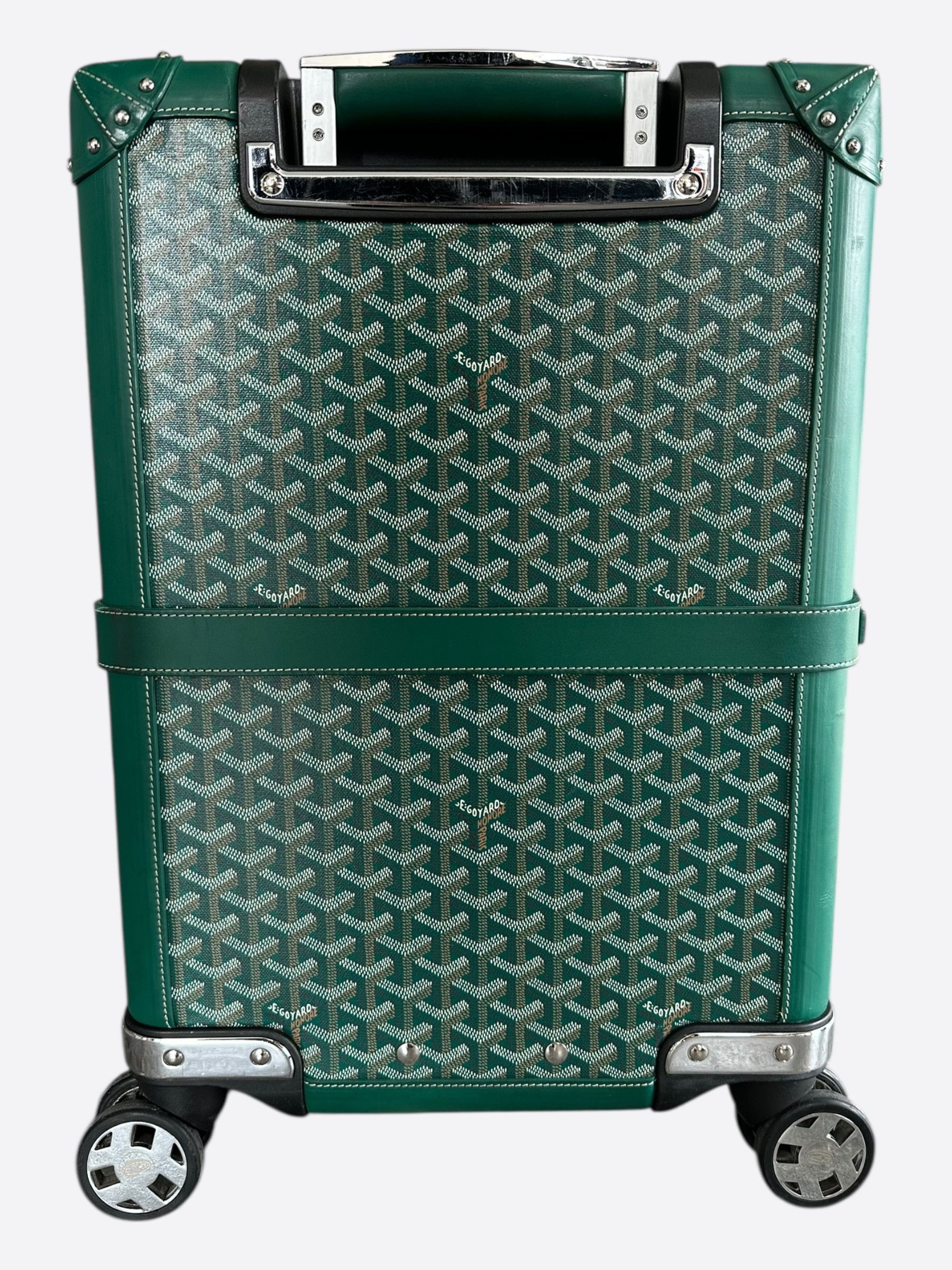 Goyard Goyard Green Bourget PM Trolley Case Size ONE SIZE - 3 Thumbnail