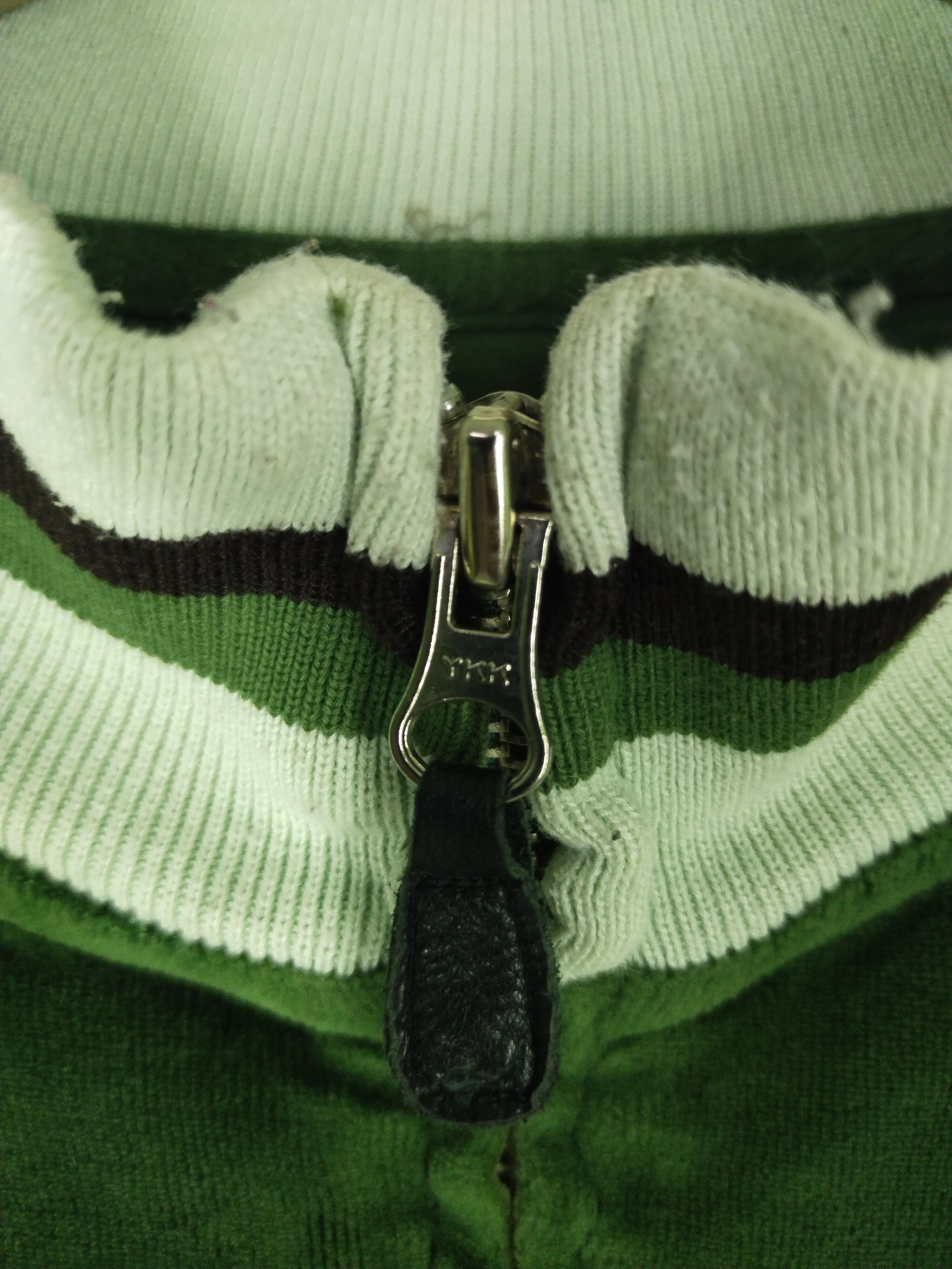 Blue Blue Japan Vintage Green Corduroy Zipper Gaijin Made Sweater Size US M / EU 48-50 / 2 - 9 Thumbnail