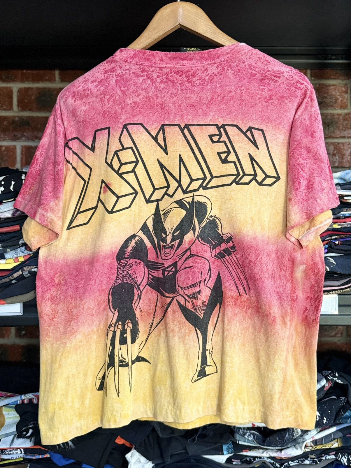 Marvel Comics Vintage 90s X Men Mutant Gear Mirror Print Marvel Comics Tee Size US L / EU 52-54 / 3 - 2 Thumbnail