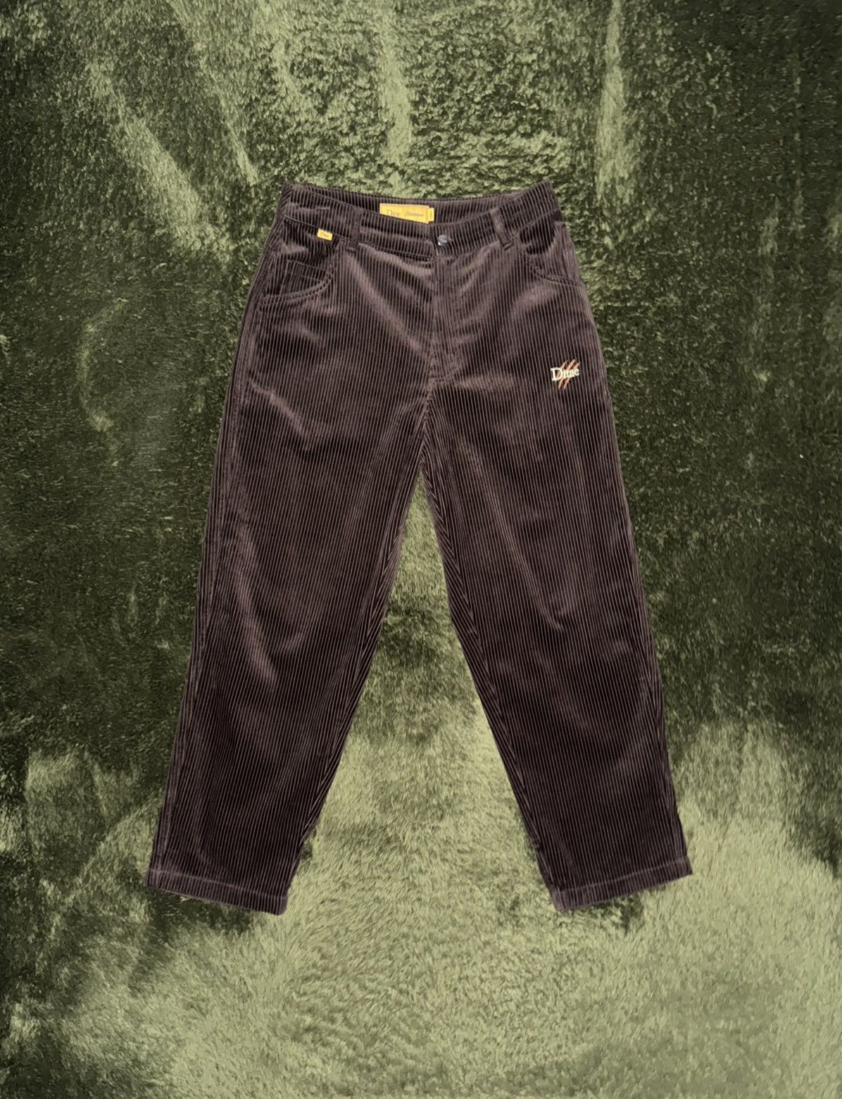 Dime [M] Dime Baggy Dino Embroidered Corduroy Pants Brown Size US 32 / EU 48 - 1 Thumbnail