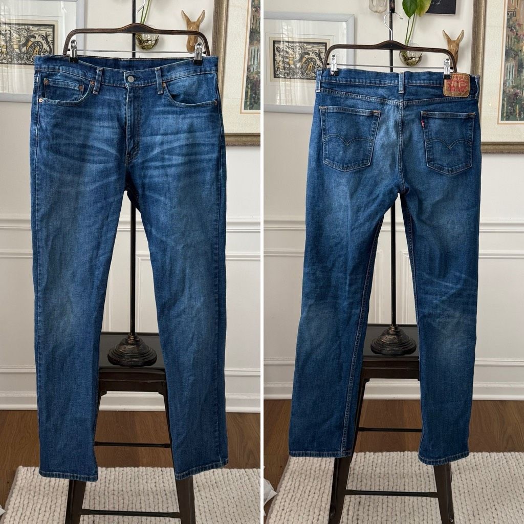 Levi's Levi’s 514 Straight Leg Jeans 36 x 33 Size US 36 / EU 52 - 1 Thumbnail