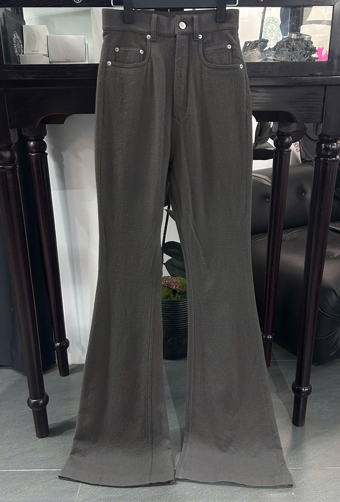 Rick Owens Rick Owens Bolan Bootcut Pants Size US 26 / EU 42 - 1 Thumbnail