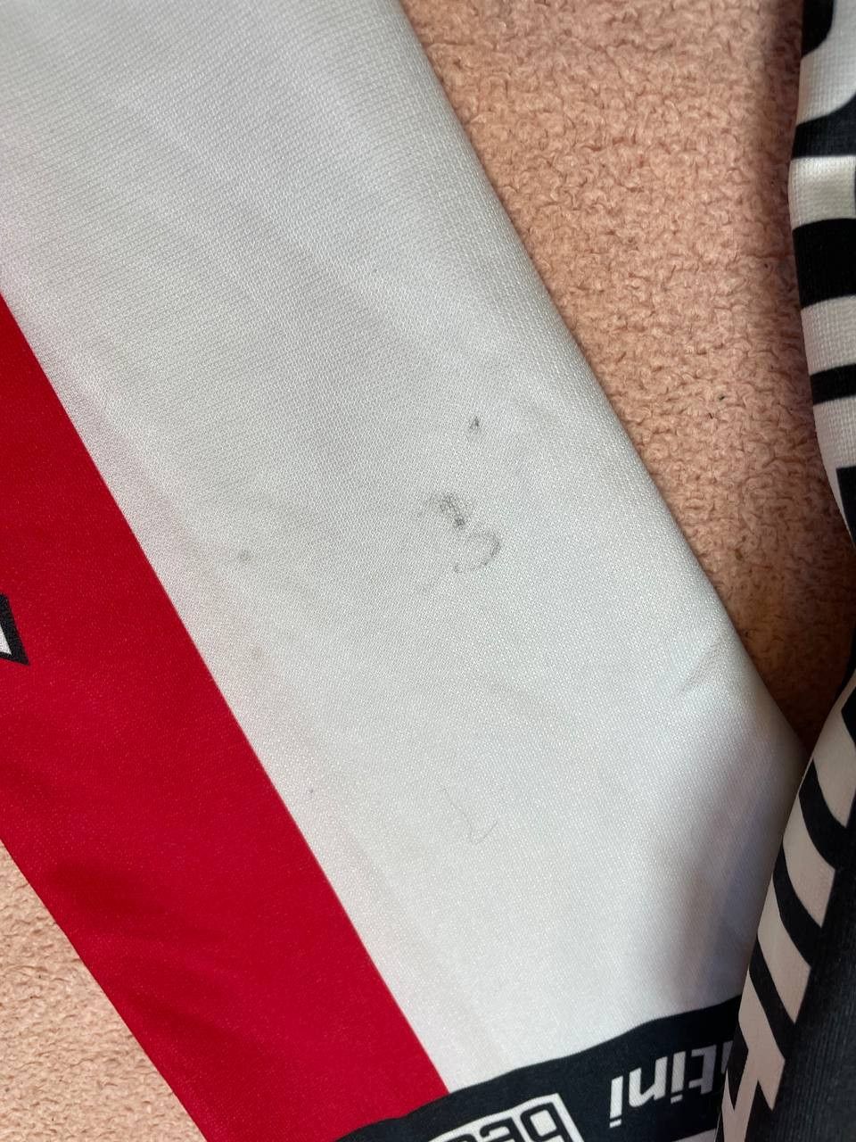 Vintage jacket white Y2K Santini big logo print vintage sportwear Size US L / EU 52-54 / 3 - 10 Thumbnail