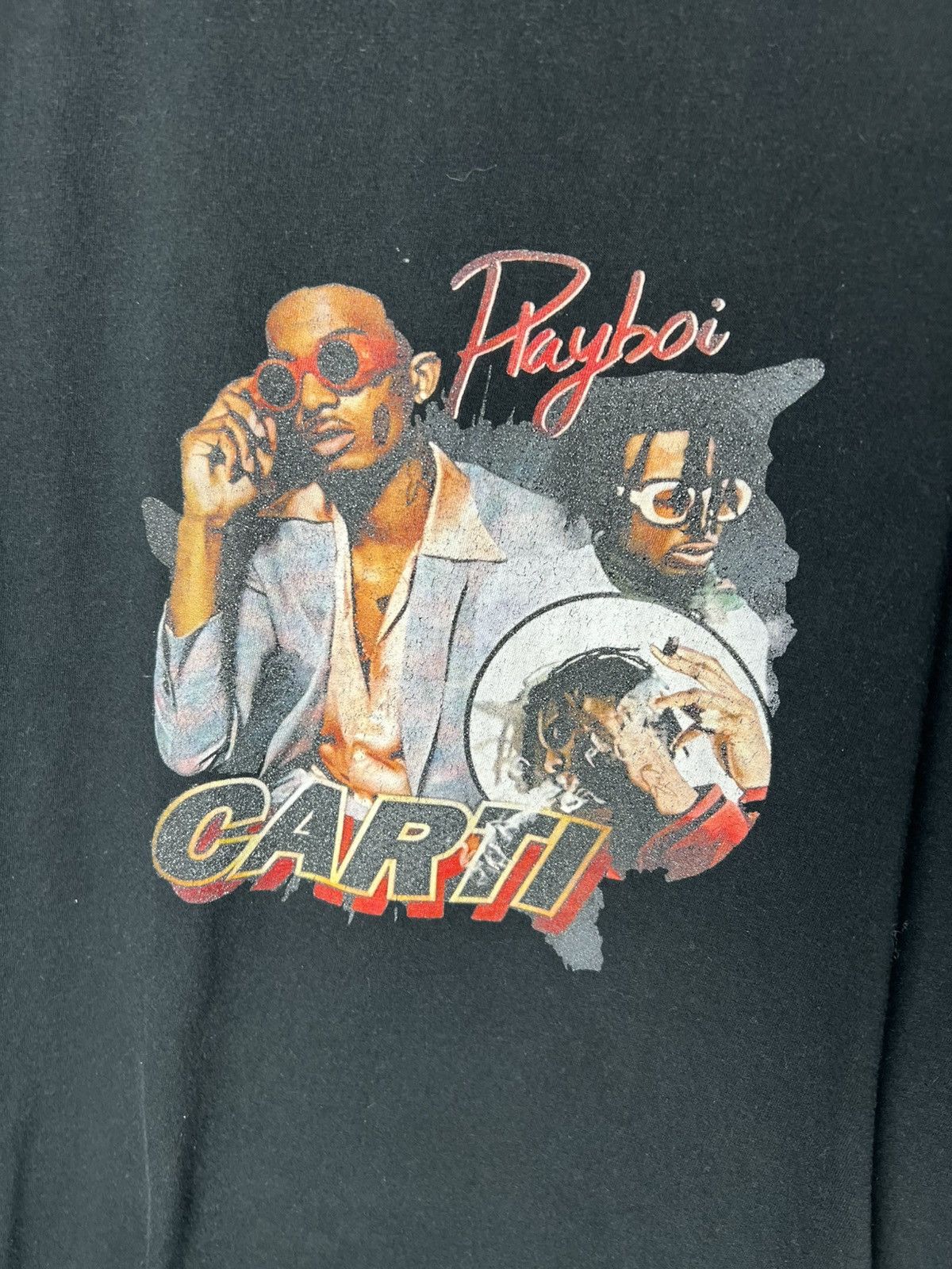 Playboi Carti Vintage streetwear y2k rap band tour Playboi Carti T-shirt Size US L / EU 52-54 / 3 - 2 Thumbnail