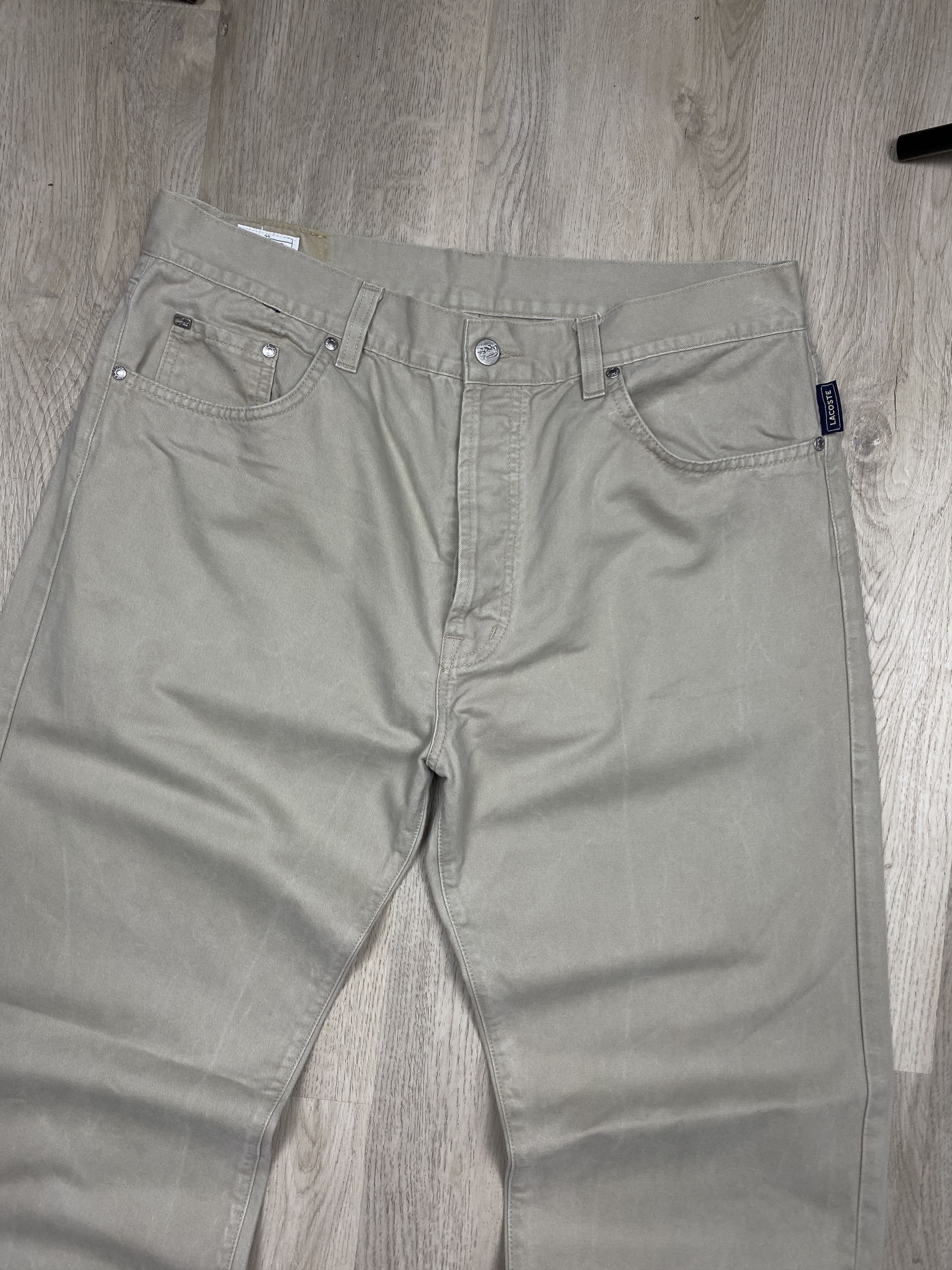 Lacoste × Vintage Lacoste Vintage Mens Chino Pants Size US 34 / EU 50 - 5 Thumbnail