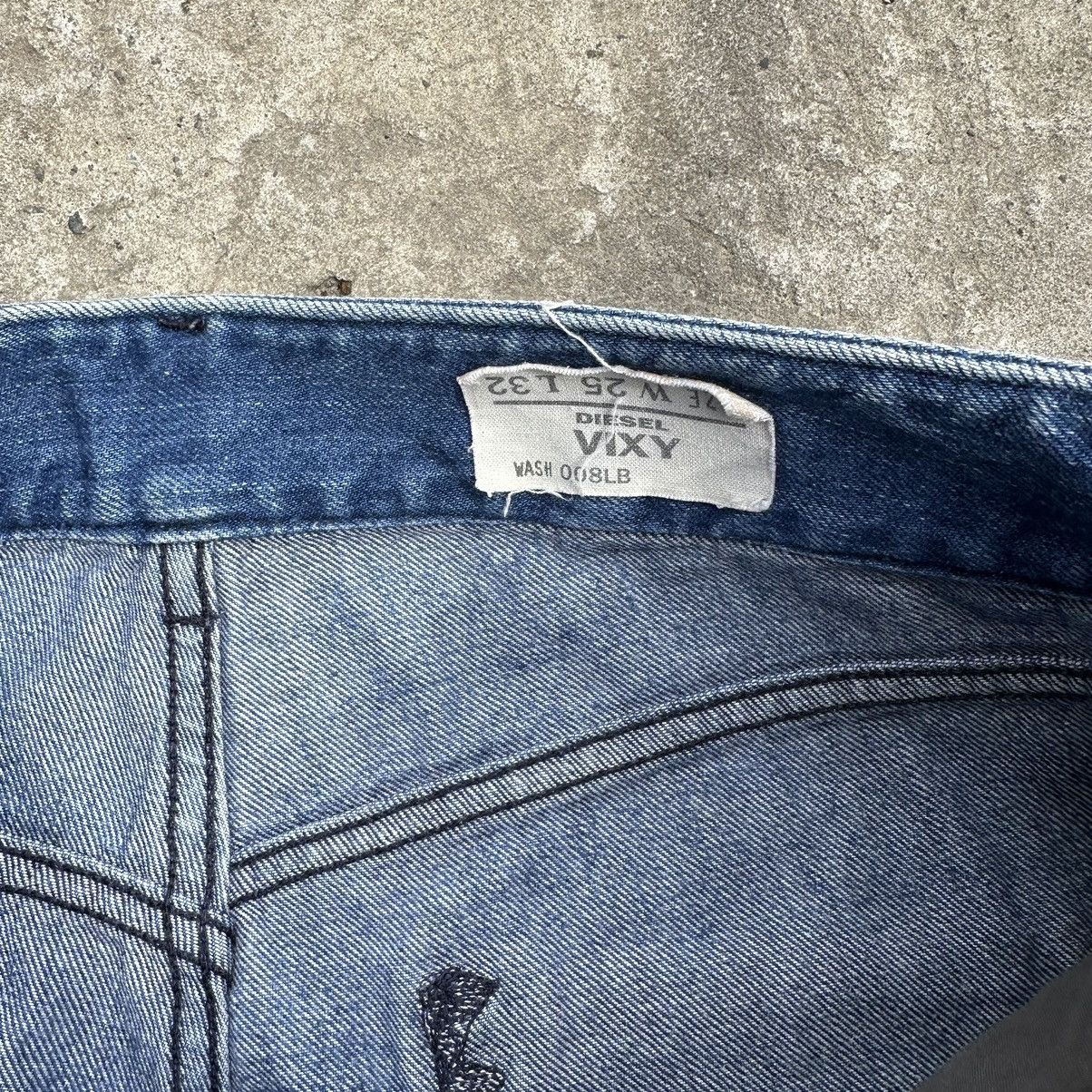 Diesel × Vintage Vintage Diesel Jeans W25xL32 Japanese Style Y2K Grunge Size 25" / US 0 / IT 36 - 9 Thumbnail